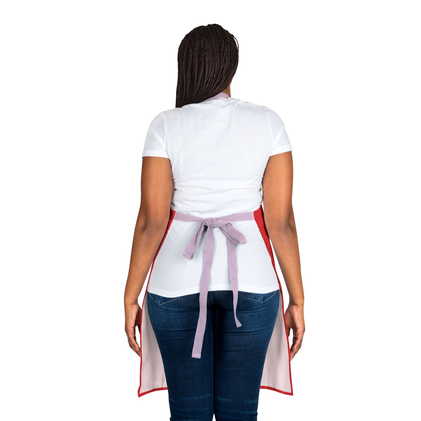 Freedom & Joy Red Unisex Chefs Apron