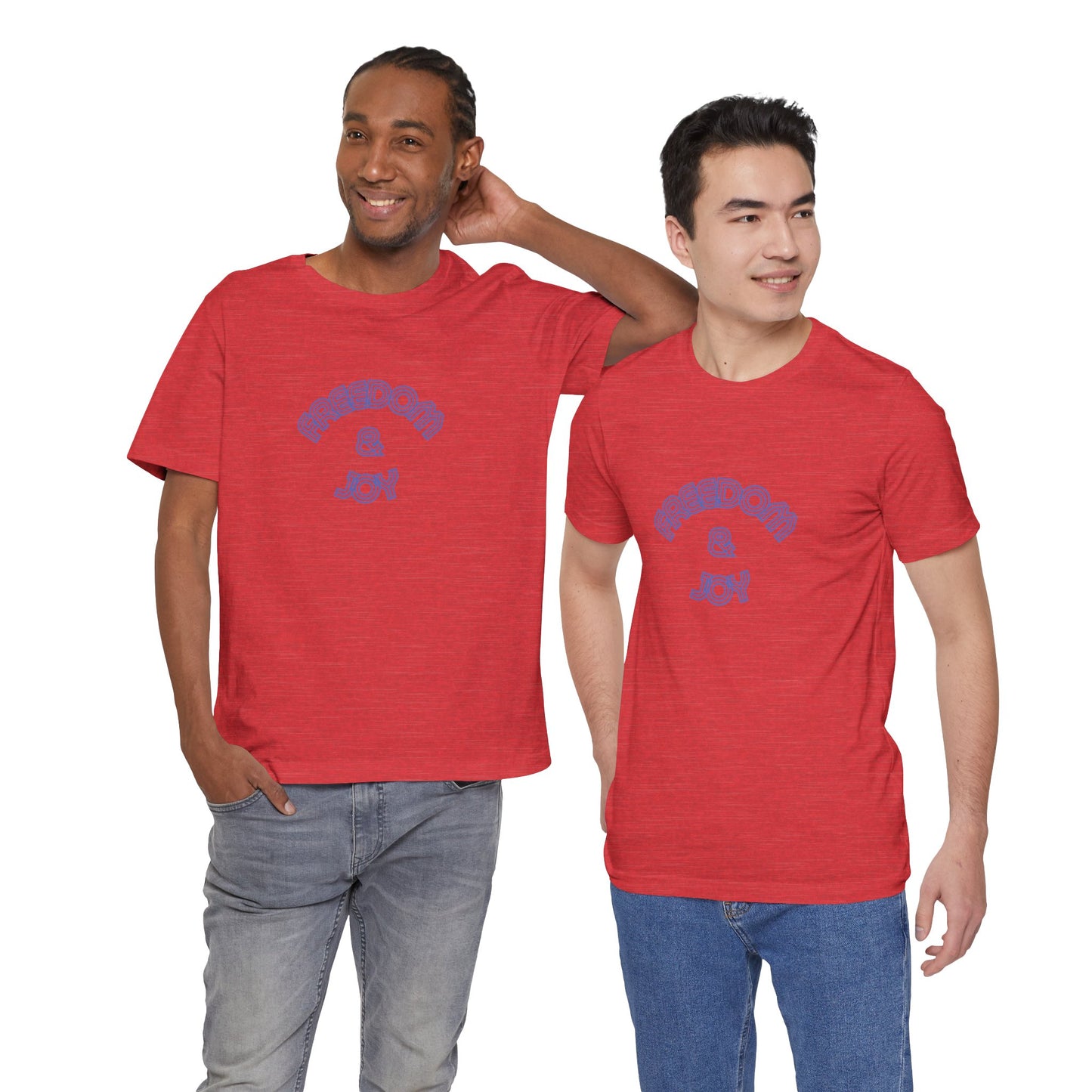 Freedom & Joy Unisex Tee - America Pride Equality Love Election Gift