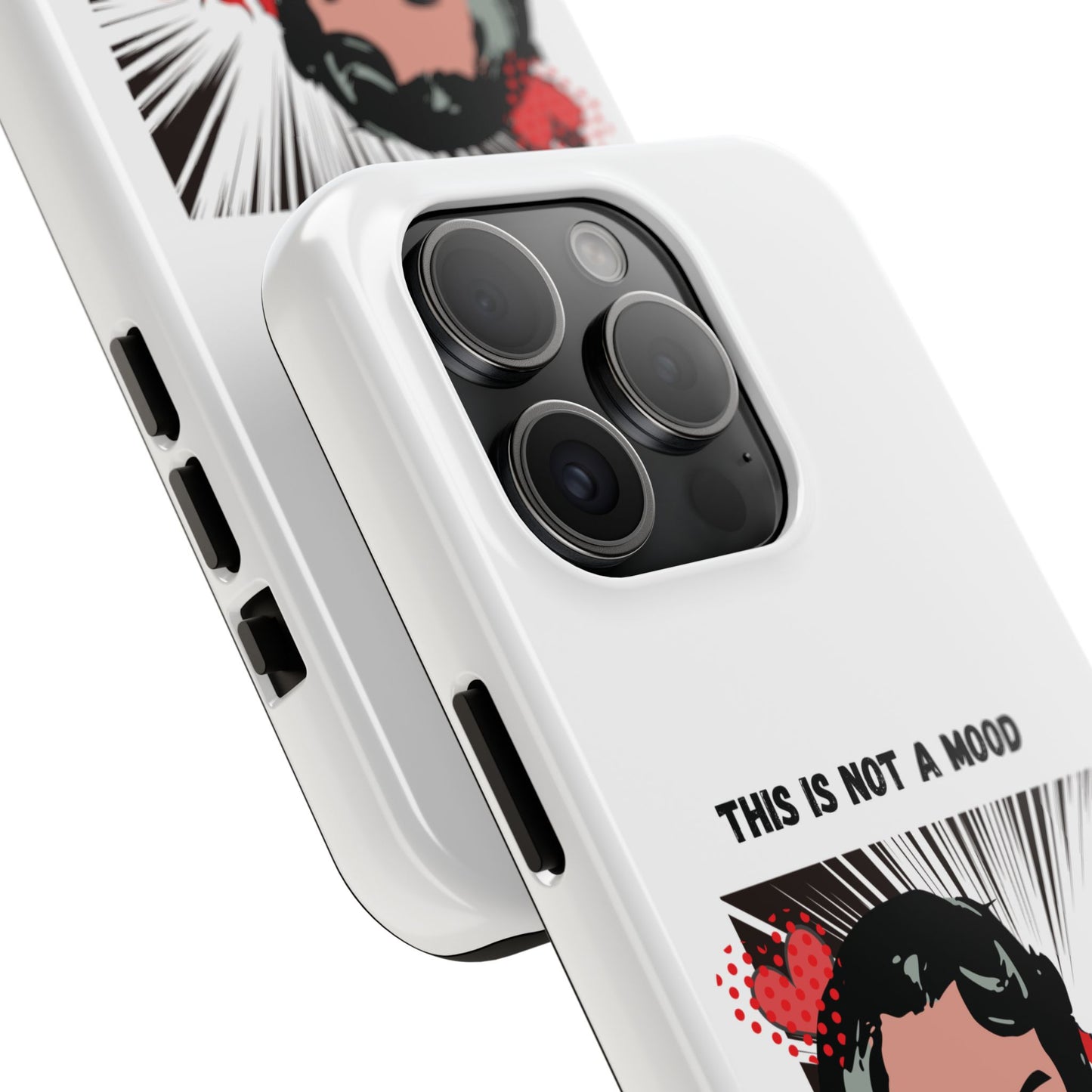 This is Not a Mood Tough Phone Cases, iPhone & Samsung cases, wireless charging, attitude, snarky, fun, gifts for women, gifts for friends
