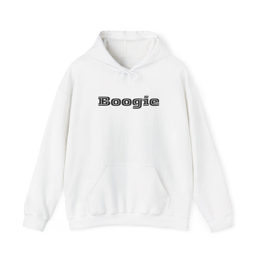 Boogie Black or White Unisex Heavy Blend™ Hooded Sweatshirt, dance, gender neutral, birthday, Christmas, Gift, Comfy, Soft, Warm, Hoodie