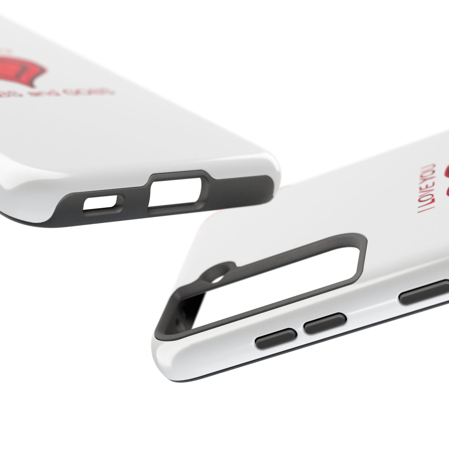 Heartfelt I Love You Gobs and Gobs Tough Phone Cases, iPhone & Samsung Cases, Wireless Charging, Gender Neutral Gifts, Valentines, Christmas