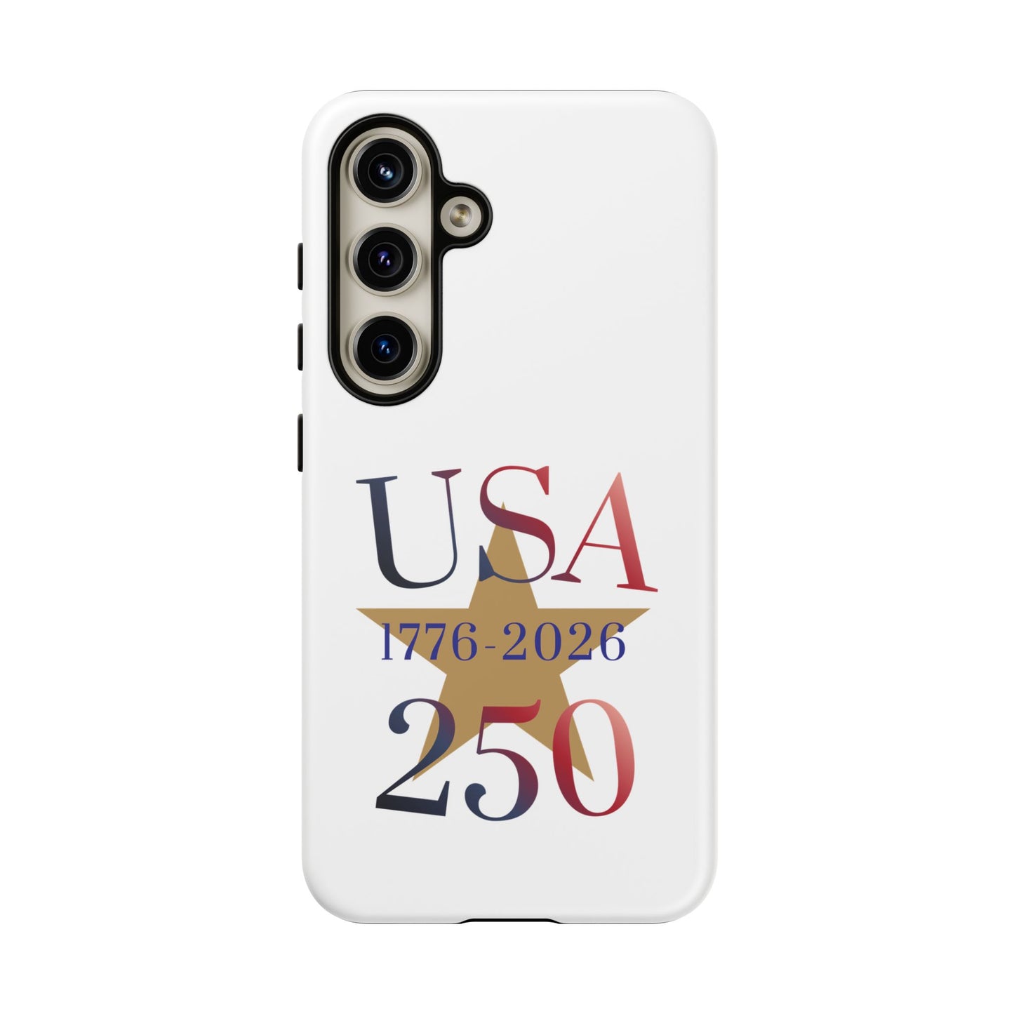 USA 250 Phone Case — 1776–2026 Bicentennial Celebration Protective Case