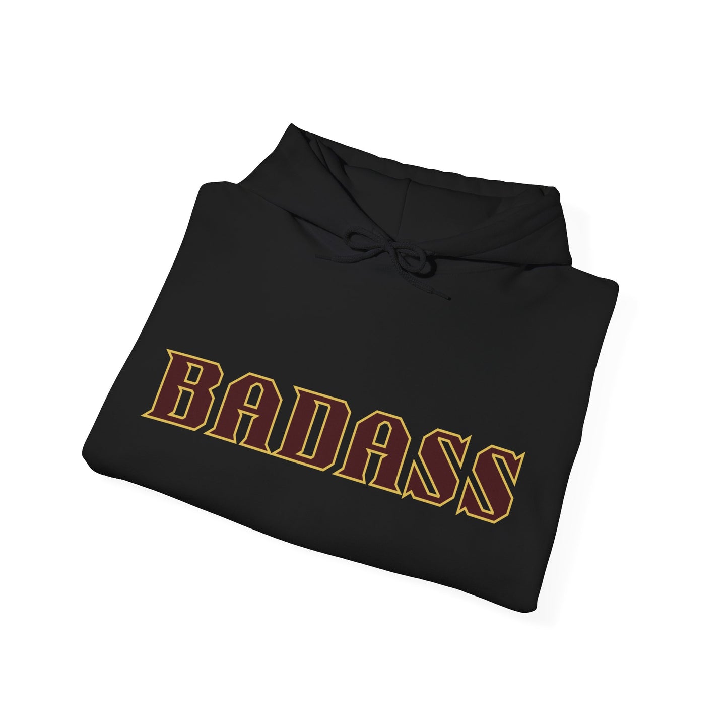 Badass Unisex Heavy Blend™ Hooded Sweatshirt, funny, strong, hoodies, gifts for friends, gender neutral, personality, attitude, warm, soft