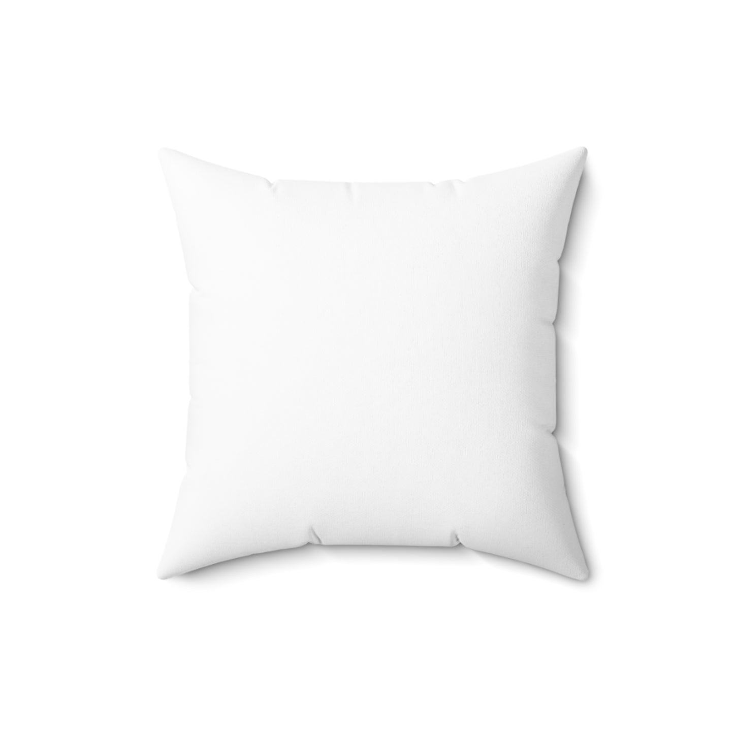 This is Where I Am White Spun Polyester Square Pillow, Sassy, Fun, Snarky, Accent Pillow, Decor, Dorm, Bed, Sofa, Throw, Gift, 4 Sizes