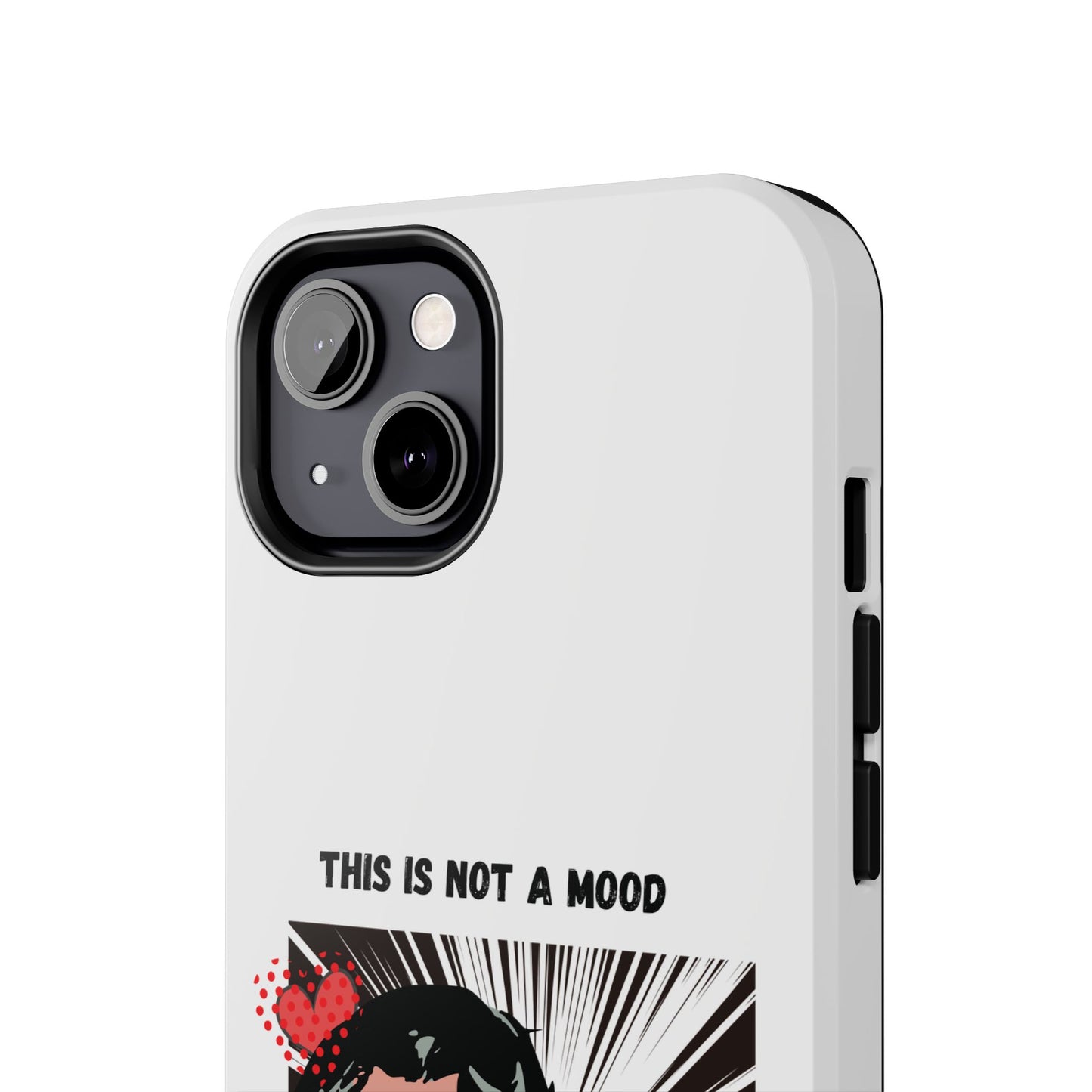 This is Not a Mood Tough Phone Cases, iPhone & Samsung cases, wireless charging, attitude, snarky, fun, gifts for women, gifts for friends