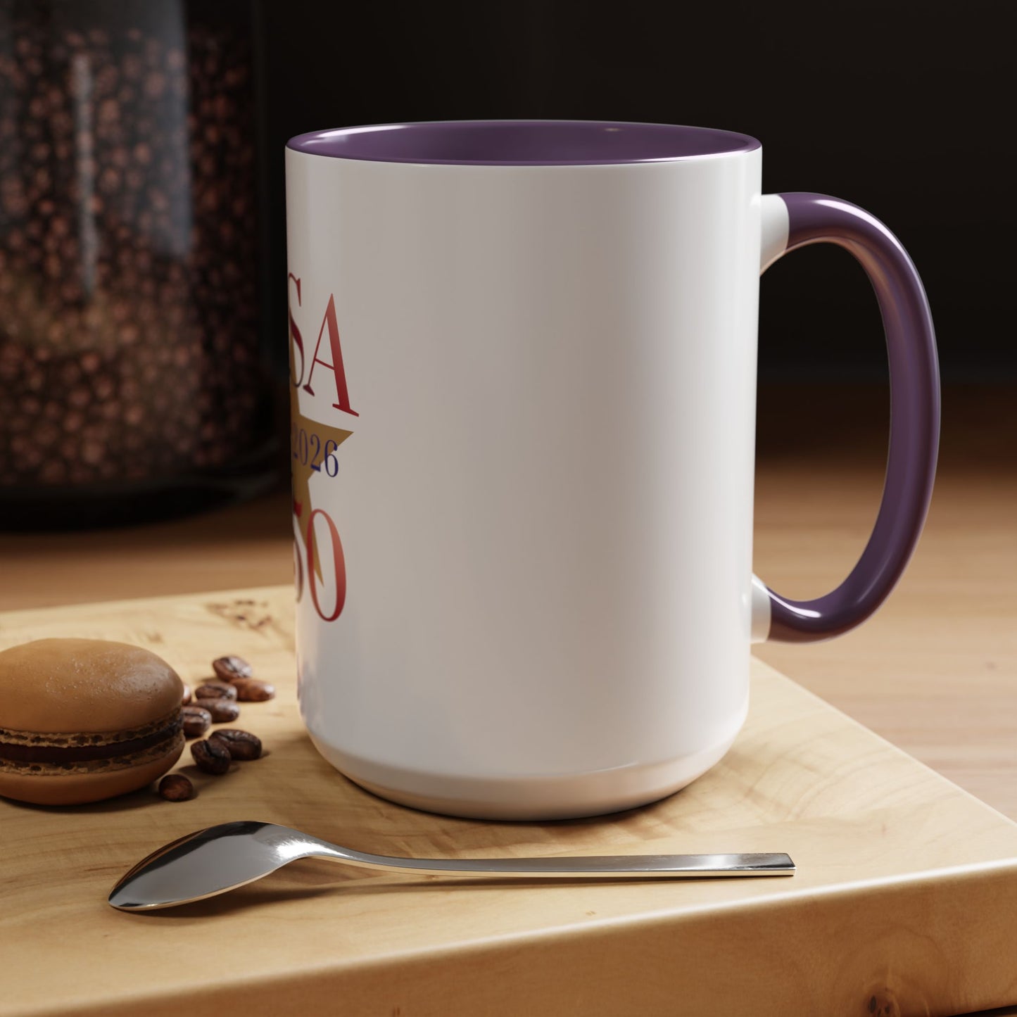 USA 250th Anniversary 1776 Accent Coffee Mug (11/15 oz)