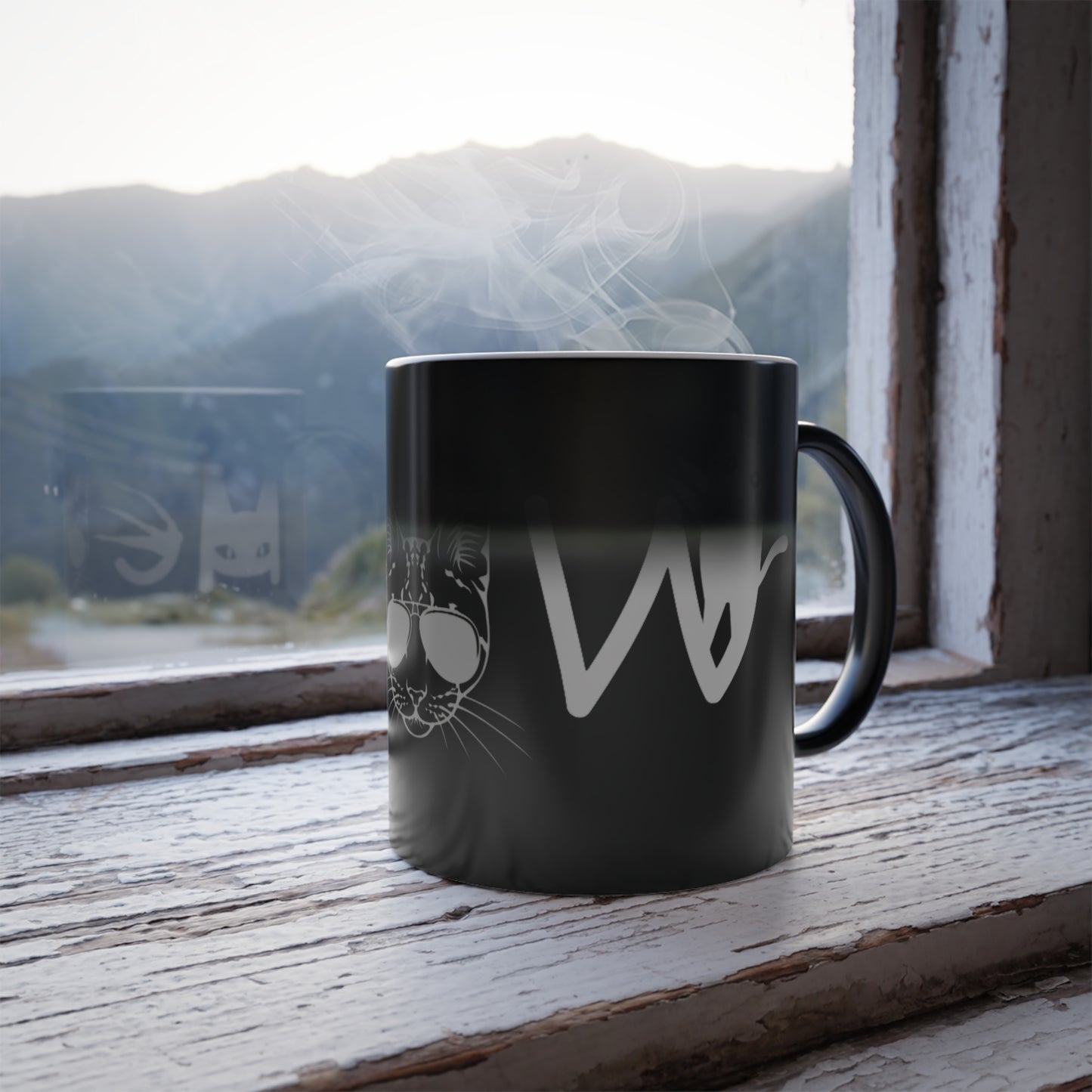 Meow Color Morphing Mug