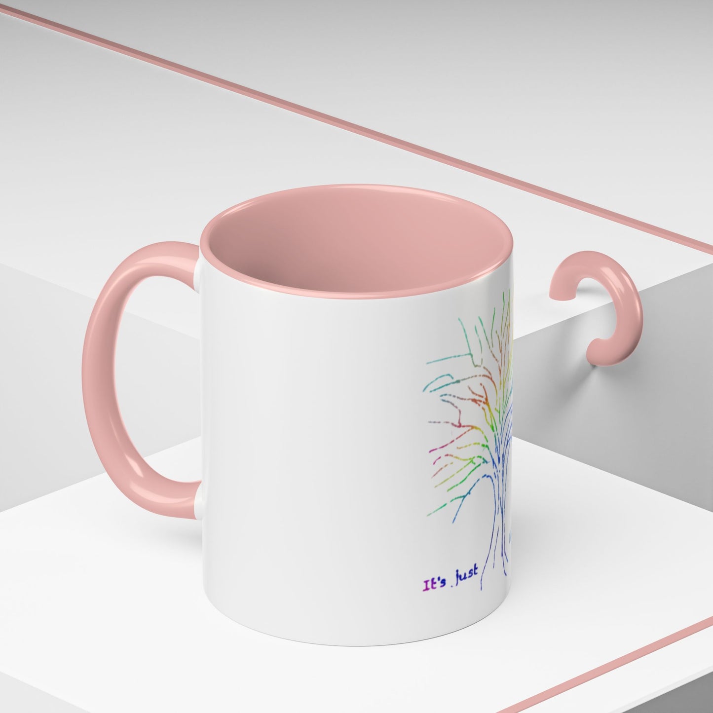 Rainbow Tree Coffee Mug, It’s Just Life