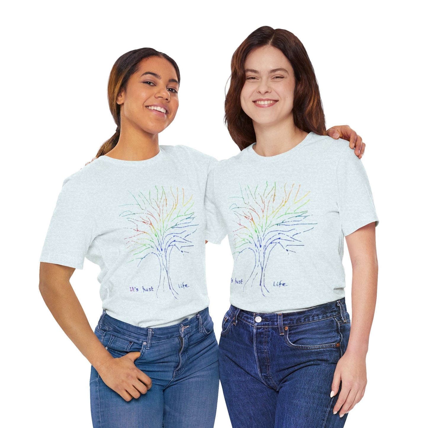 Rainbow Tree Unisex Tee
