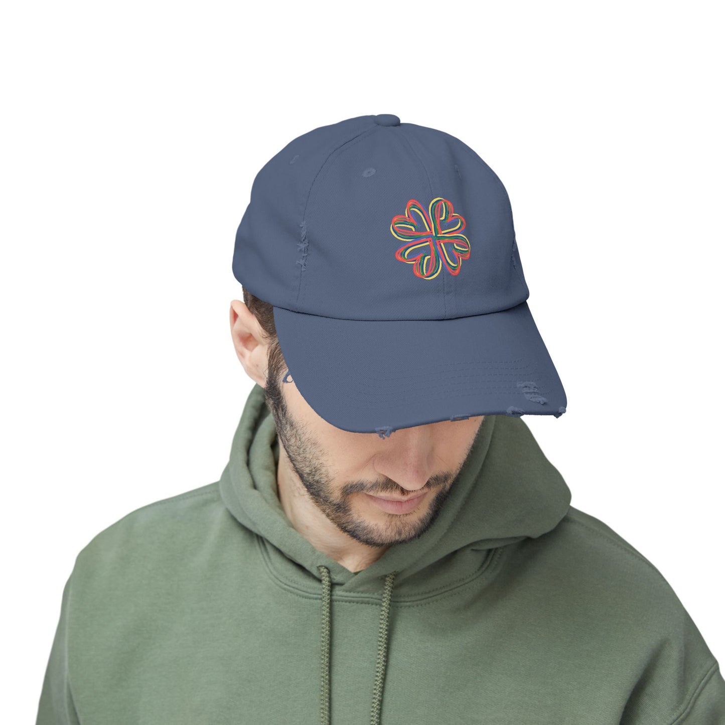 Floral Design Cap