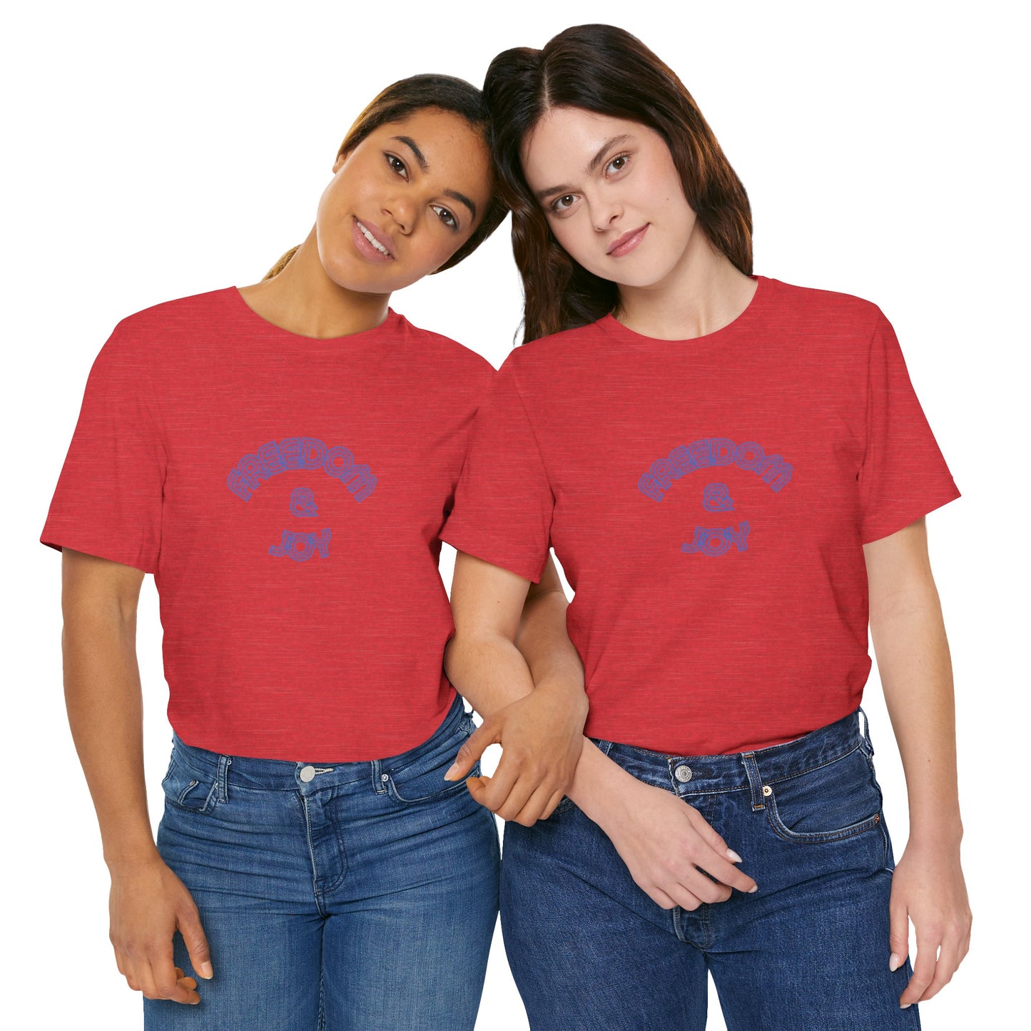 Freedom & Joy Unisex Tee - America Pride Equality Love Election Gift