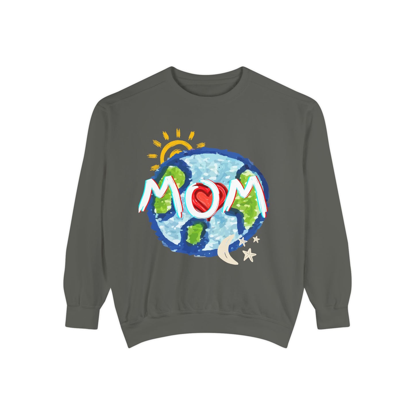 Mom’s World Graphic Unisex Sweatshirt for Mother’s Day