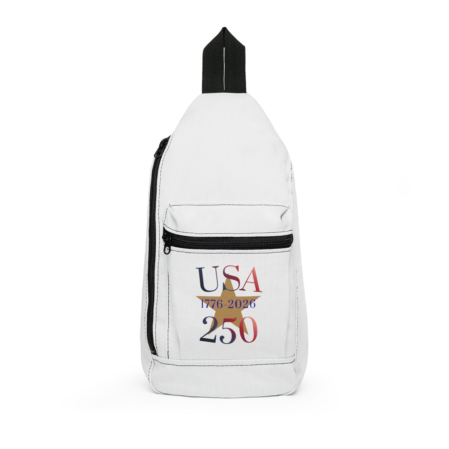 USA 250th Commemoration Celebration Crossbody Sling Bag