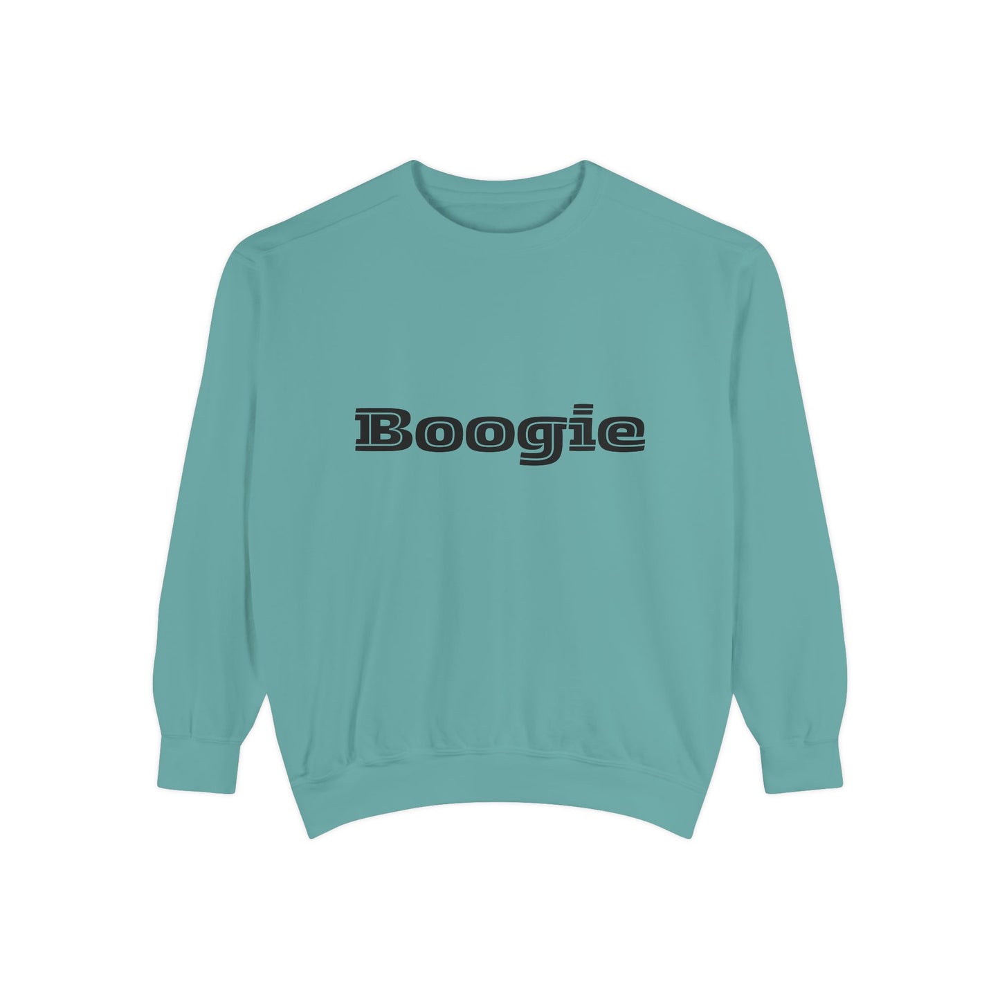 Boogie Sweatshirt - Dance Birthday Christmas Gift - Unisex Garment-Dyed