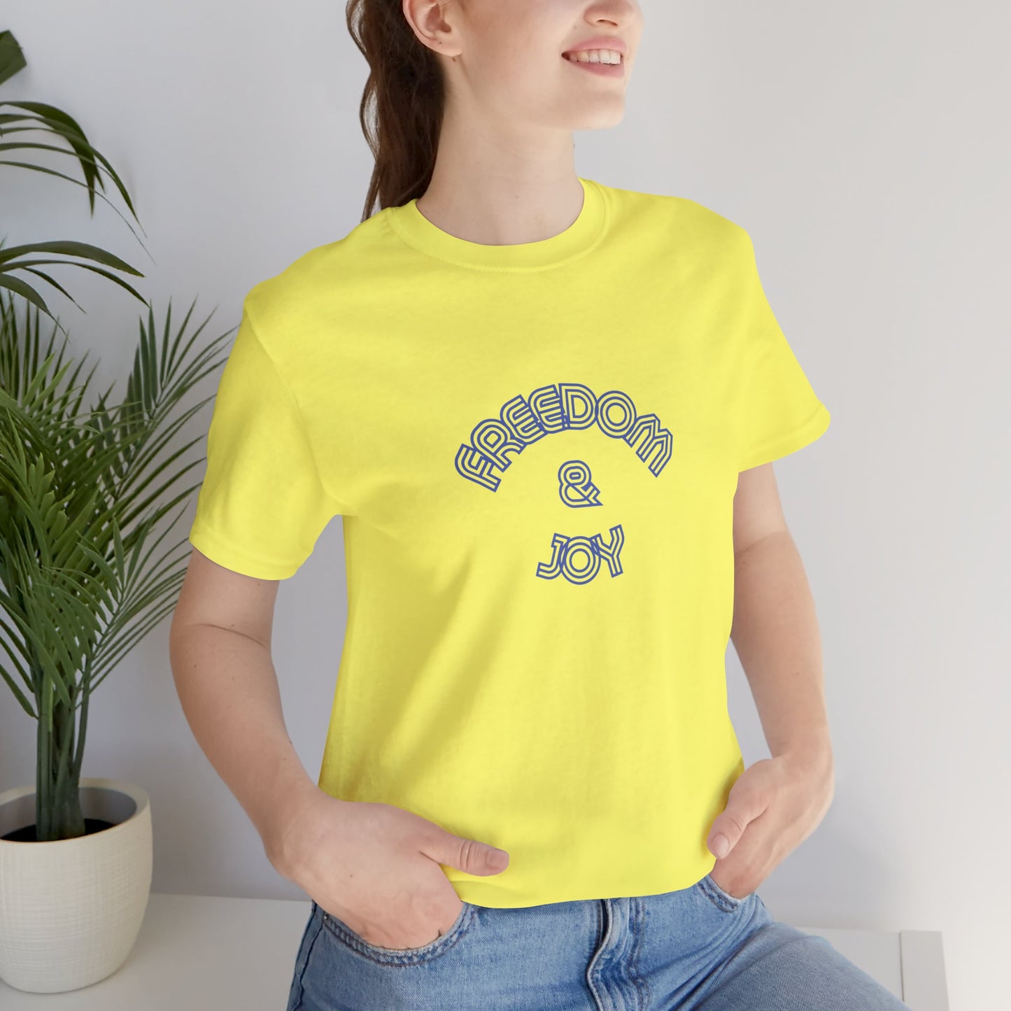 Freedom & Joy Unisex Tee - America Pride Equality Love Election Gift