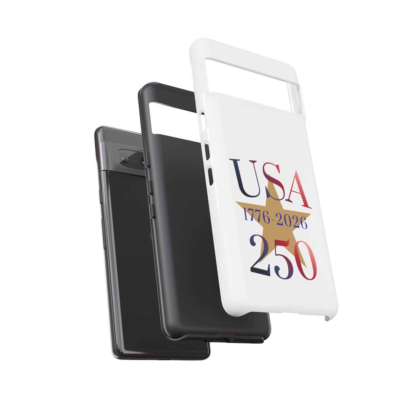 USA 250 Phone Case — 1776–2026 Bicentennial Celebration Protective Case