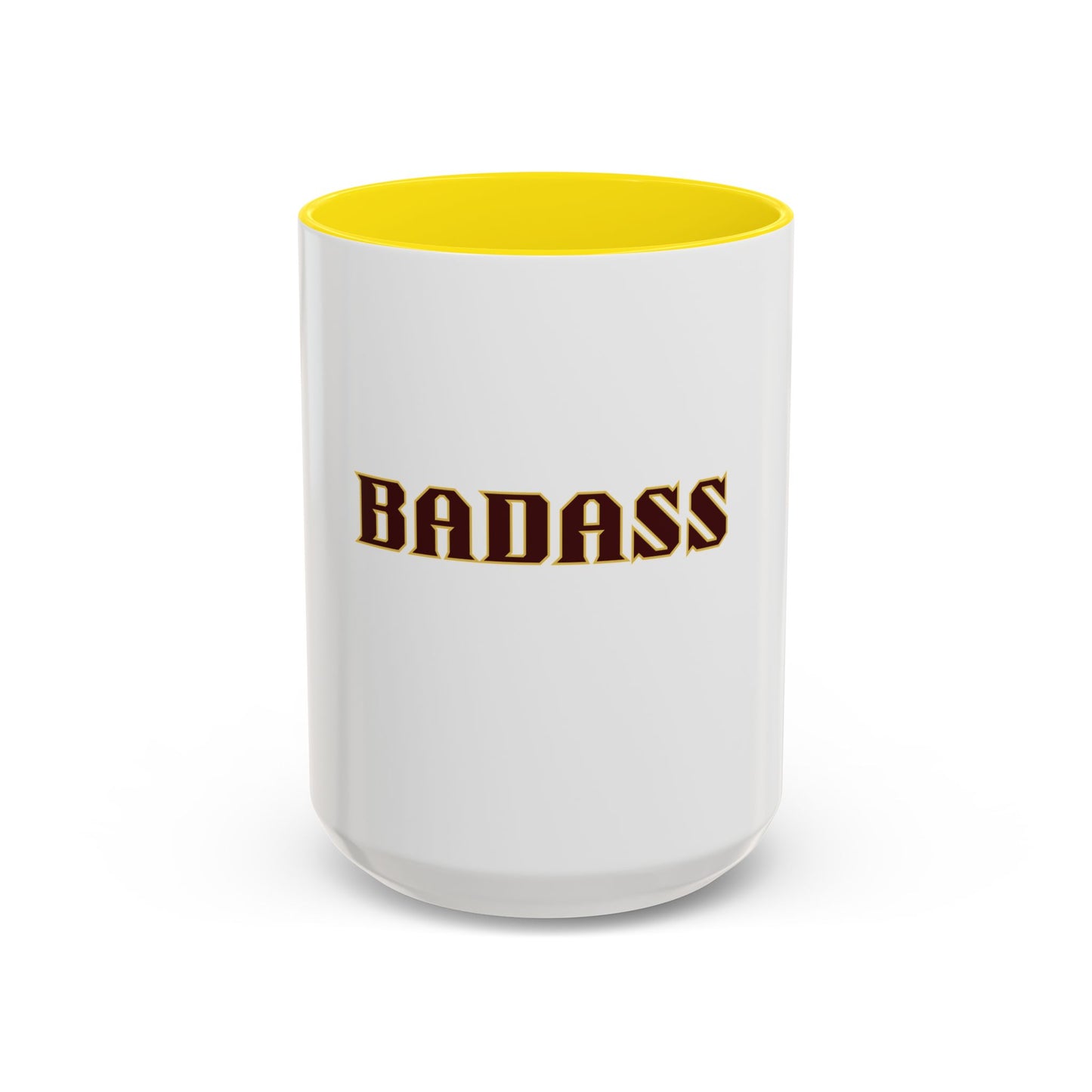 Badass Coffee Mug, Strong Empowered Bold Confident Gifts For Friends Mom Sister Dad Ceramic BPA-Free Gift