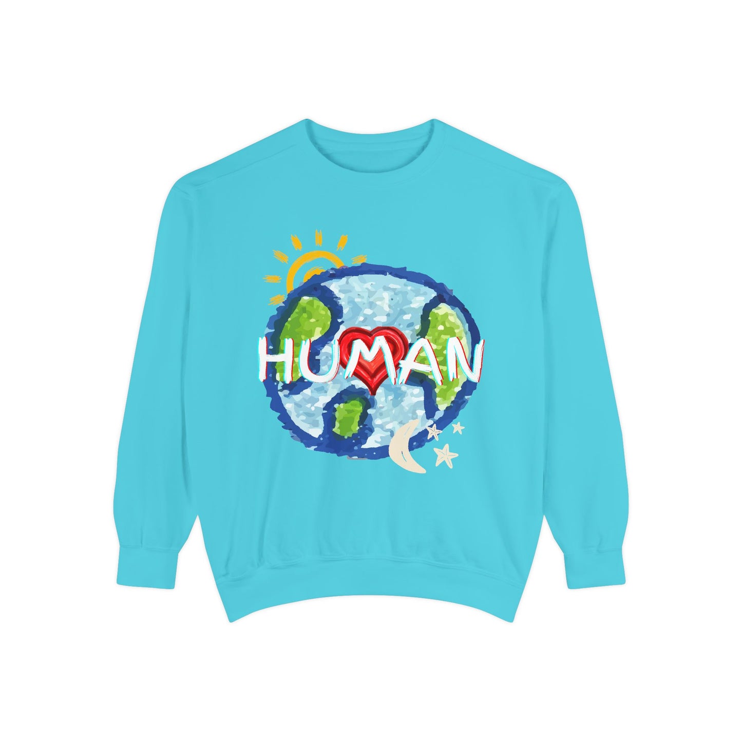 Human World Graphic Unisex Sweatshirt