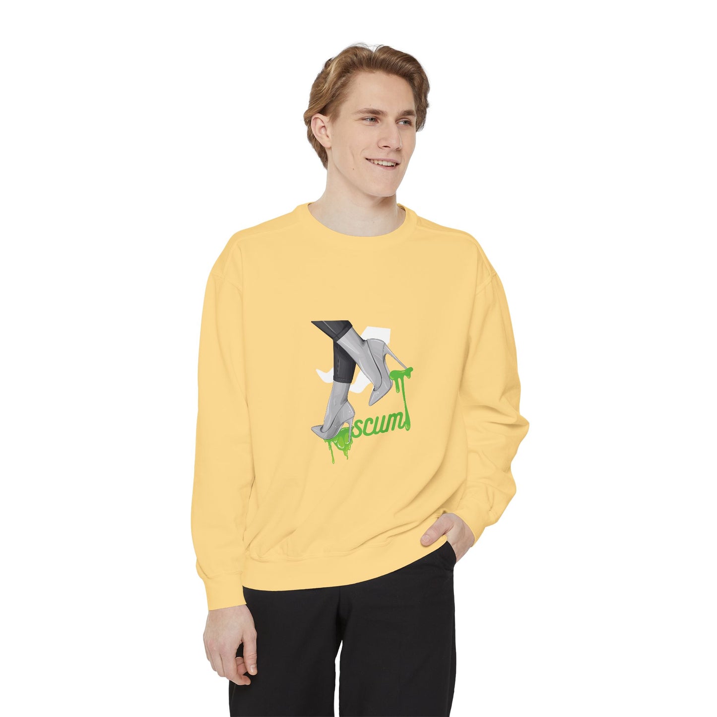 High Heels Dripping Scum Unisex Sweatshirt