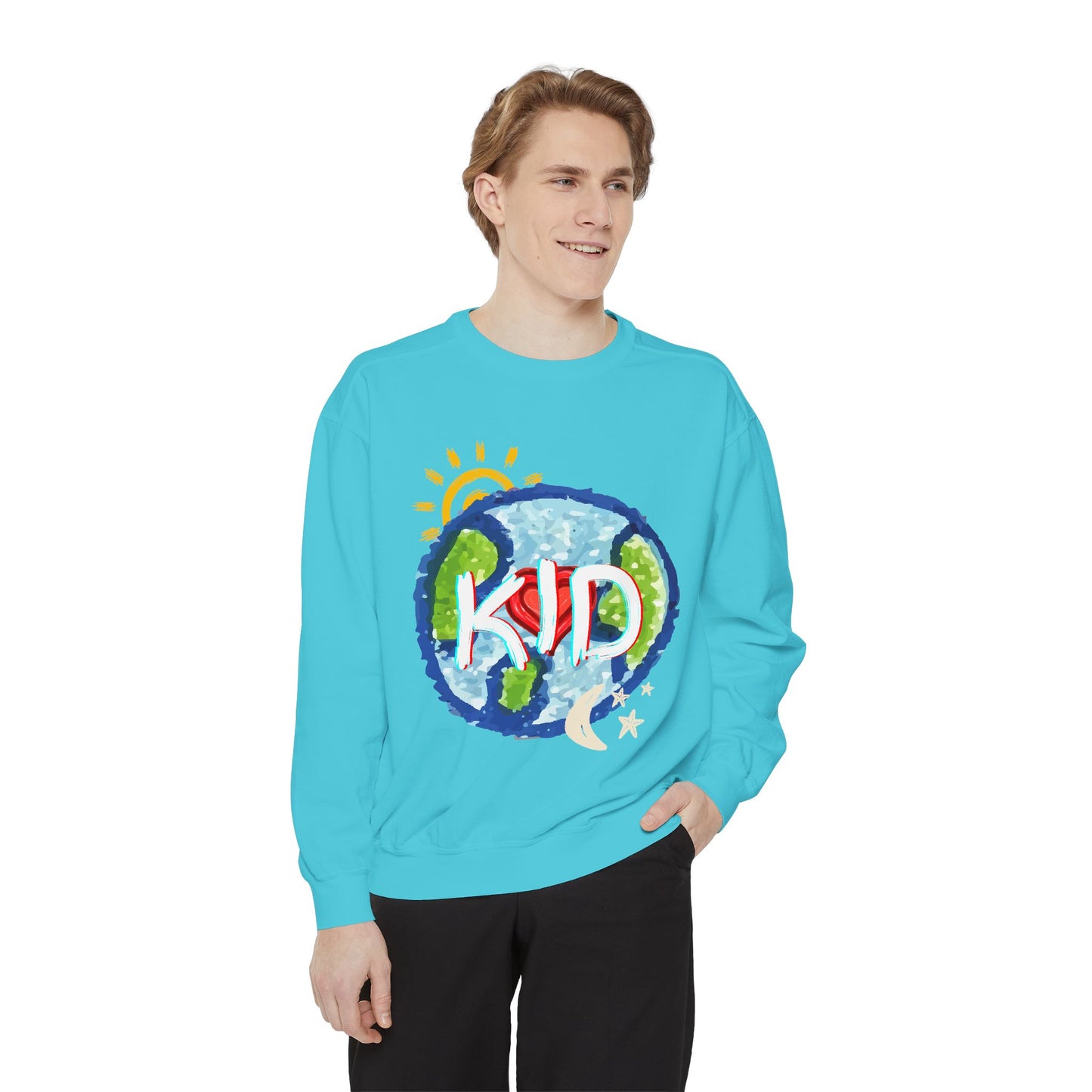 Kid World Graphic Unisex Sweatshirt