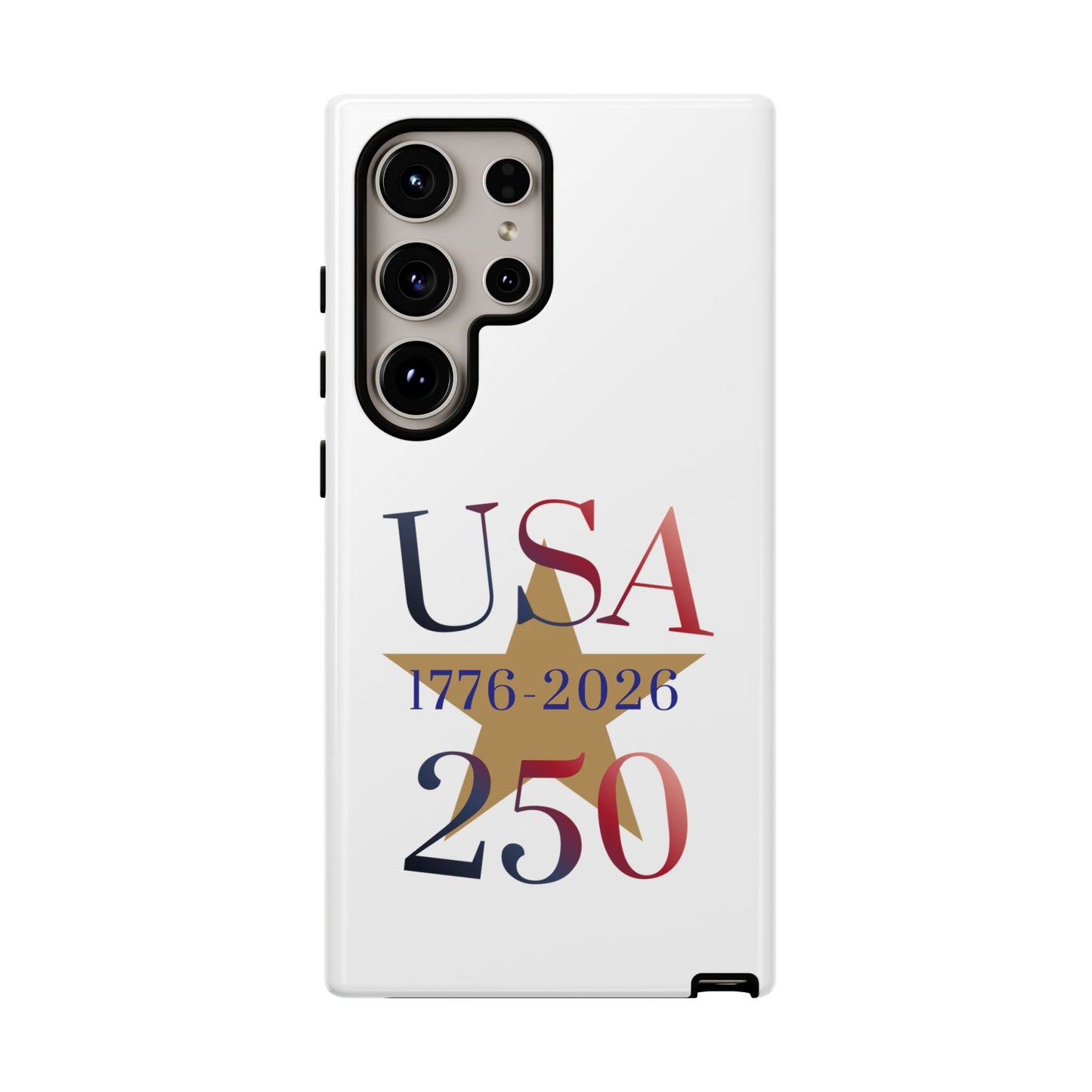 USA 250 Phone Case — 1776–2026 Bicentennial Celebration Protective Case