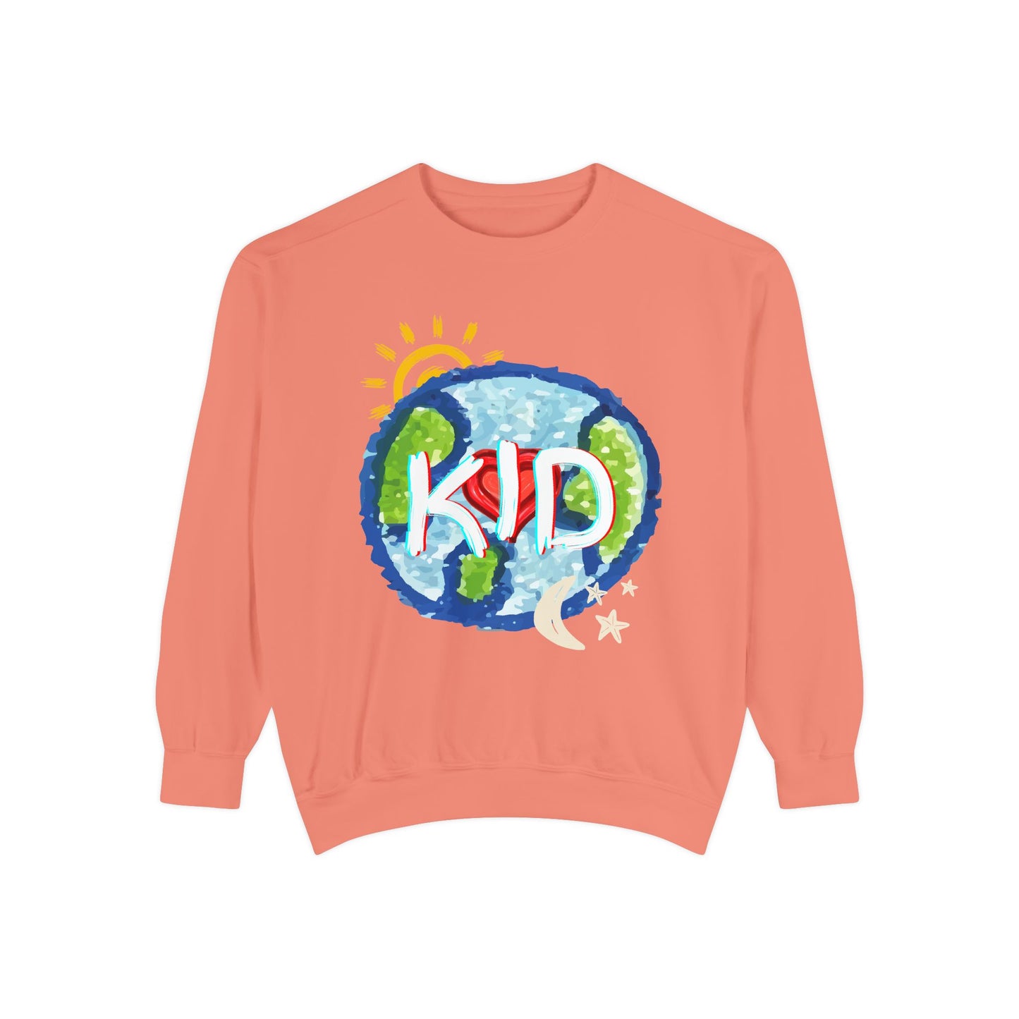 Kid World Graphic Unisex Sweatshirt