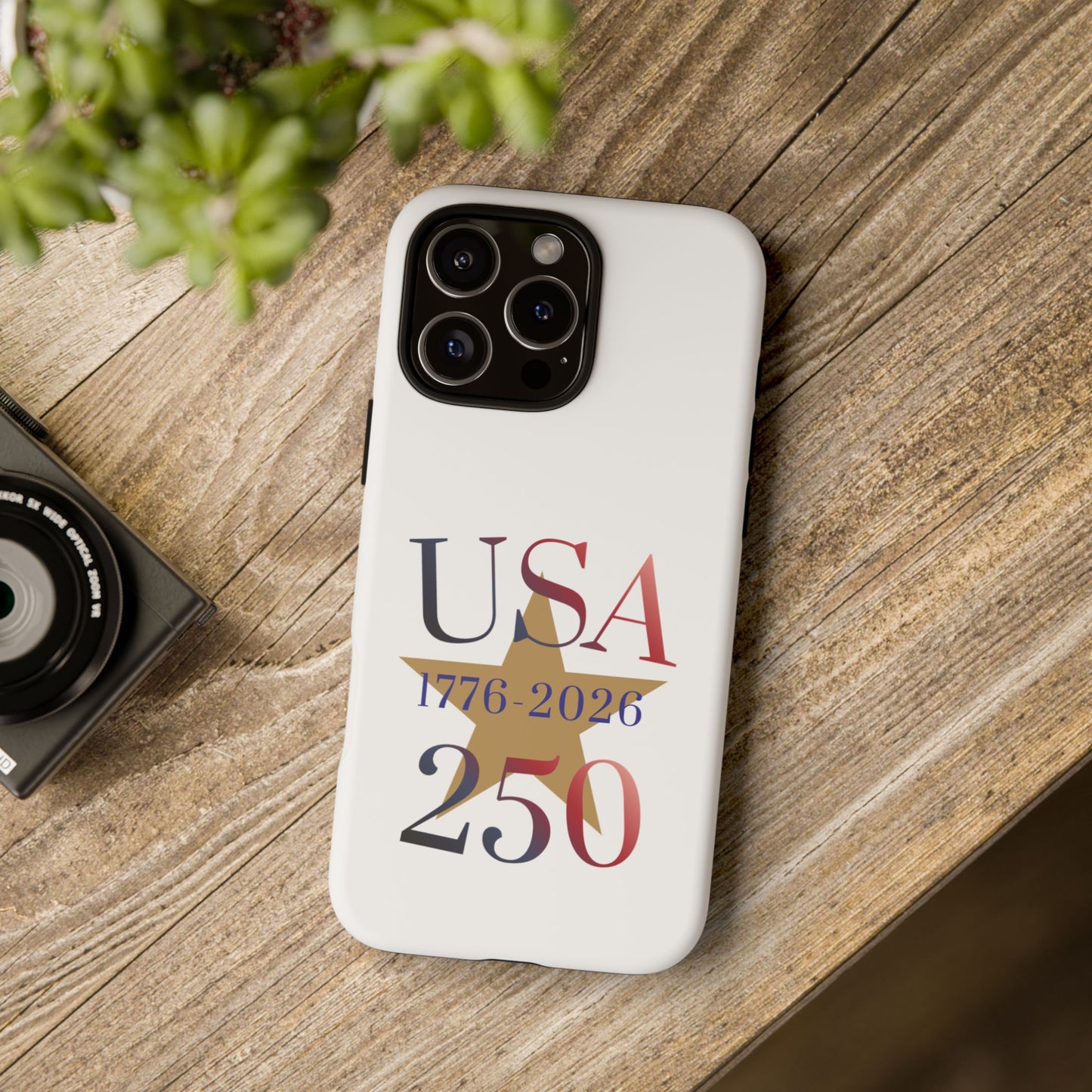 USA 250 Phone Case — 1776–2026 Bicentennial Celebration Protective Case