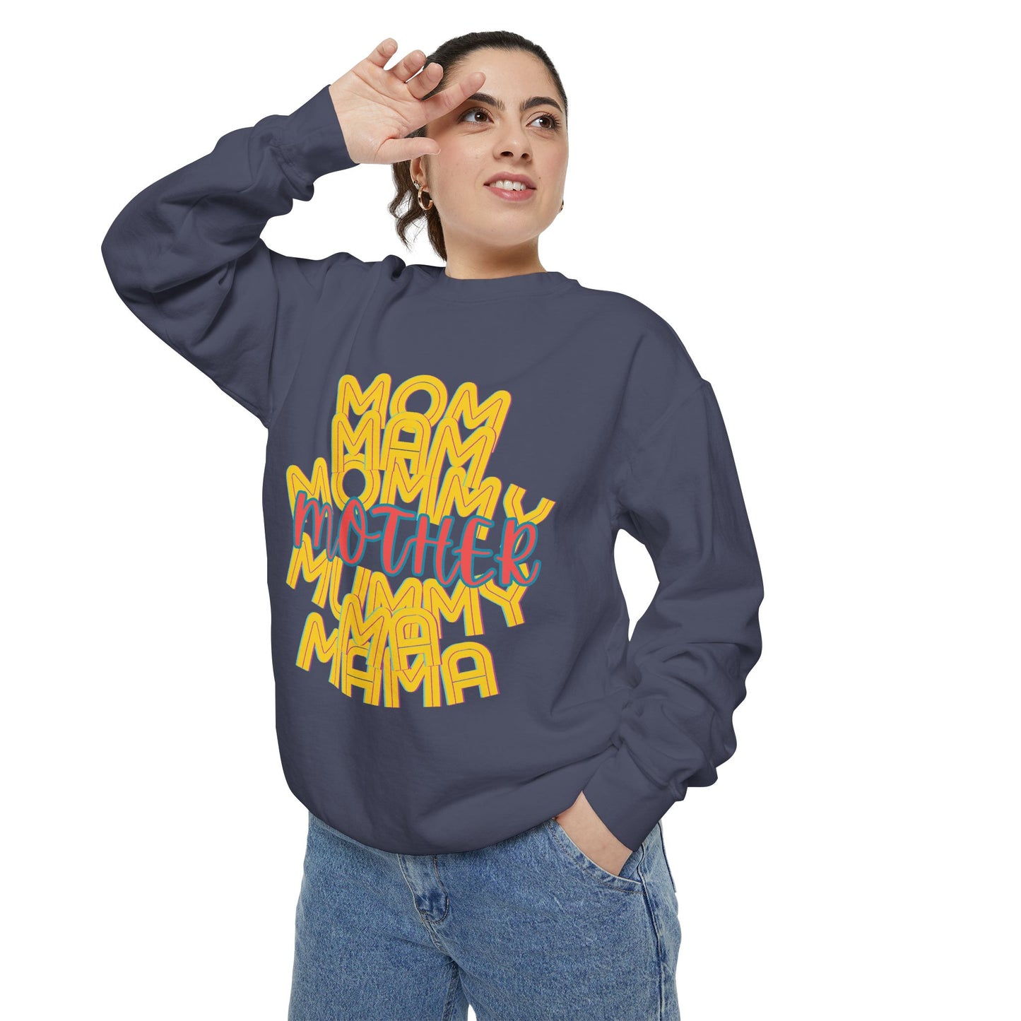Mother Unisex Sweatshirt - Love Mommy Ma Mam Mama Mummy - Mothers Day Gifts