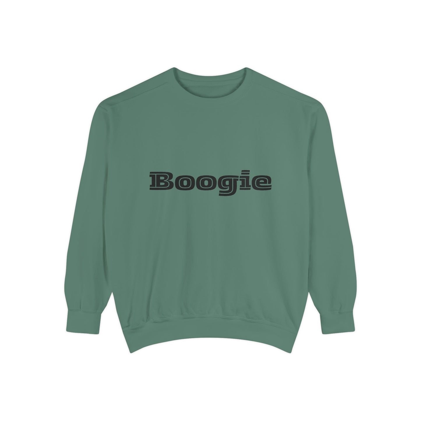 Boogie Sweatshirt - Dance Birthday Christmas Gift - Unisex Garment-Dyed