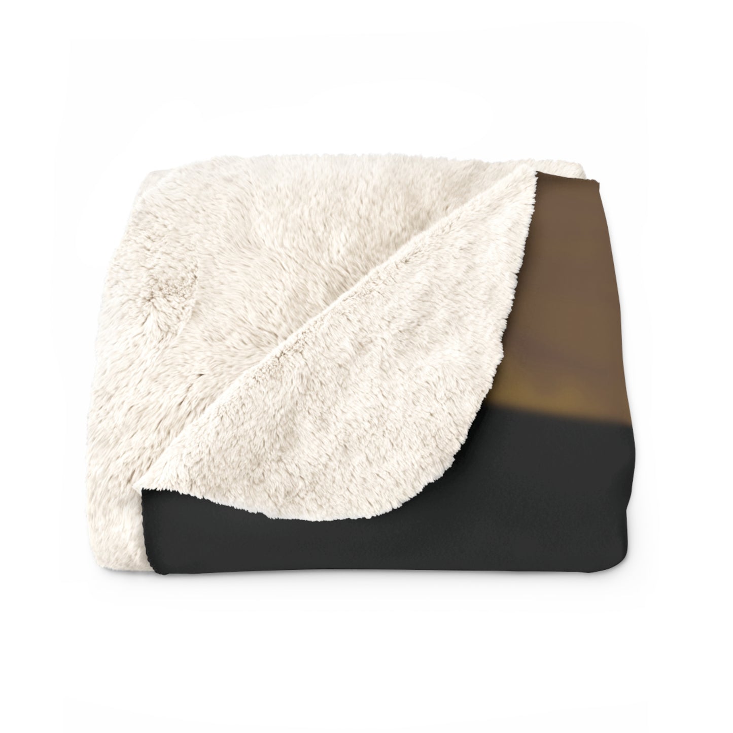 Rabbit Moon Black Sherpa Fleece Blanket, Bunny, Sleep, Calm, Home Decor, Warm, Soft, Cozy, Gender Neutral, Gift, Throw, 50x60 60x80