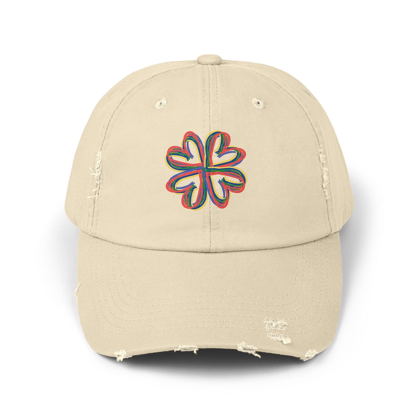 Floral Design Cap