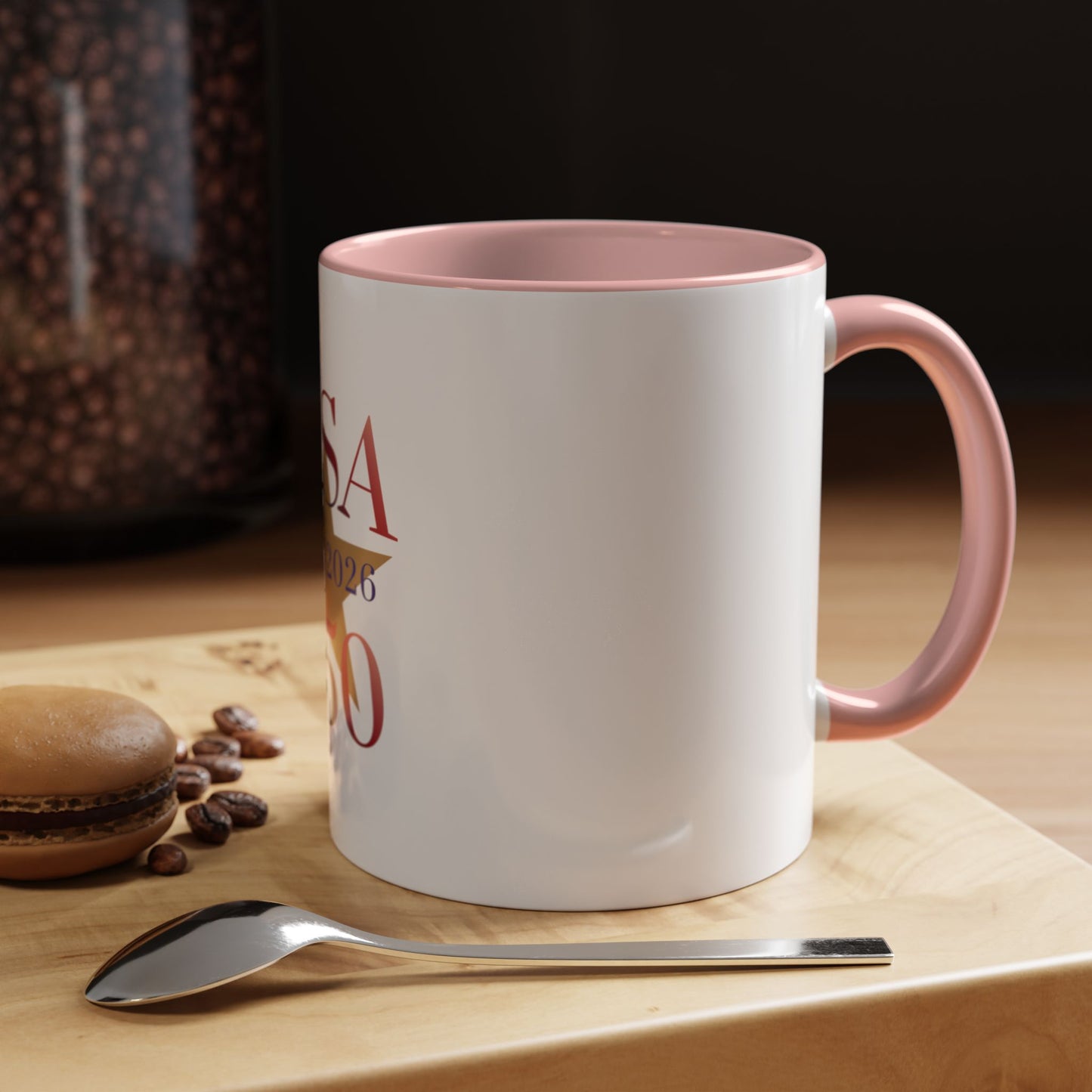 USA 250th Anniversary 1776 Accent Coffee Mug (11/15 oz)