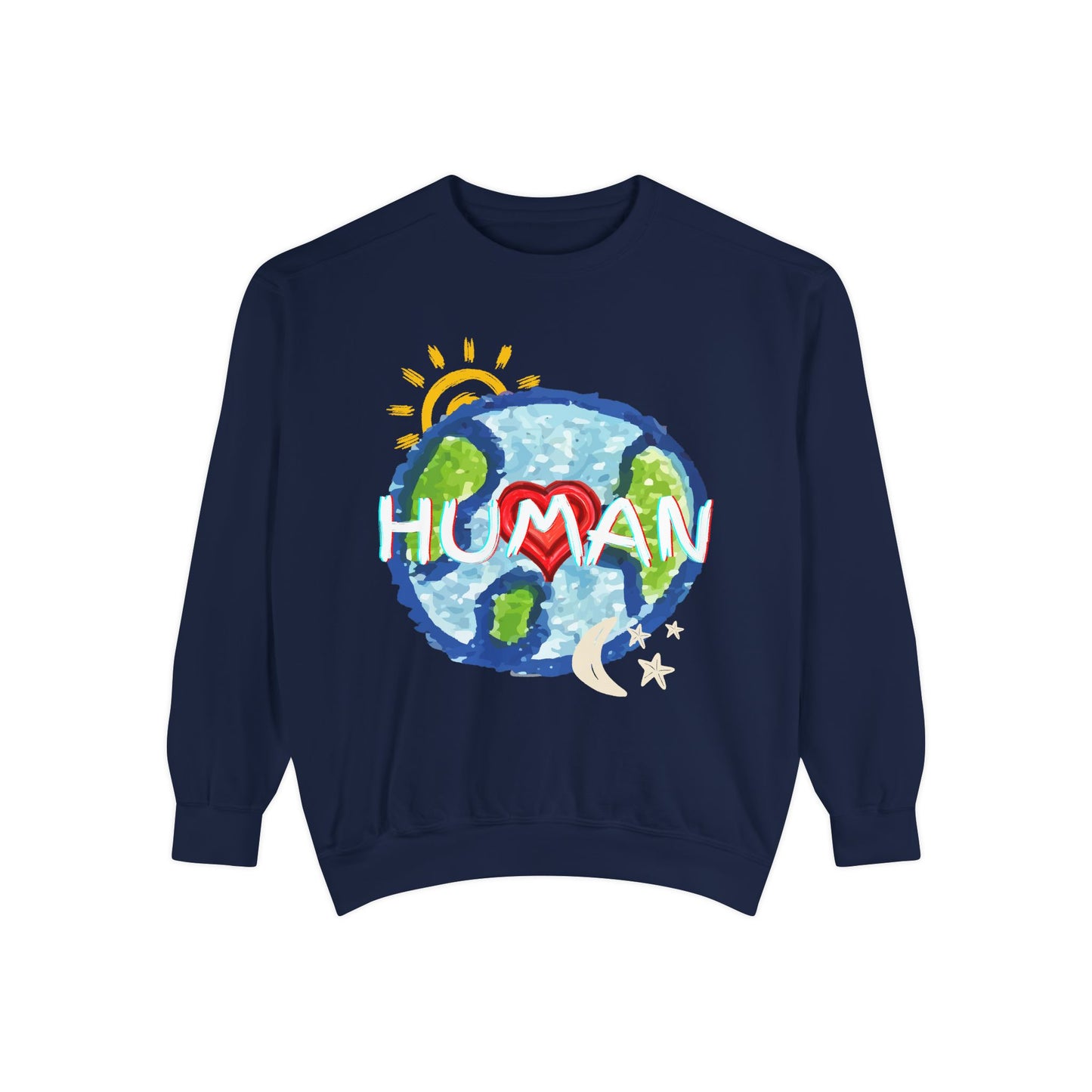 Human World Graphic Unisex Sweatshirt