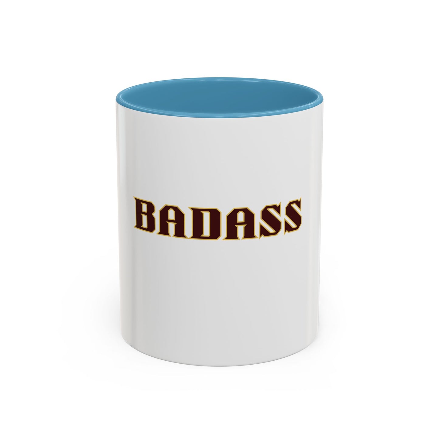 Badass Coffee Mug, Strong Empowered Bold Confident Gifts For Friends Mom Sister Dad Ceramic BPA-Free Gift