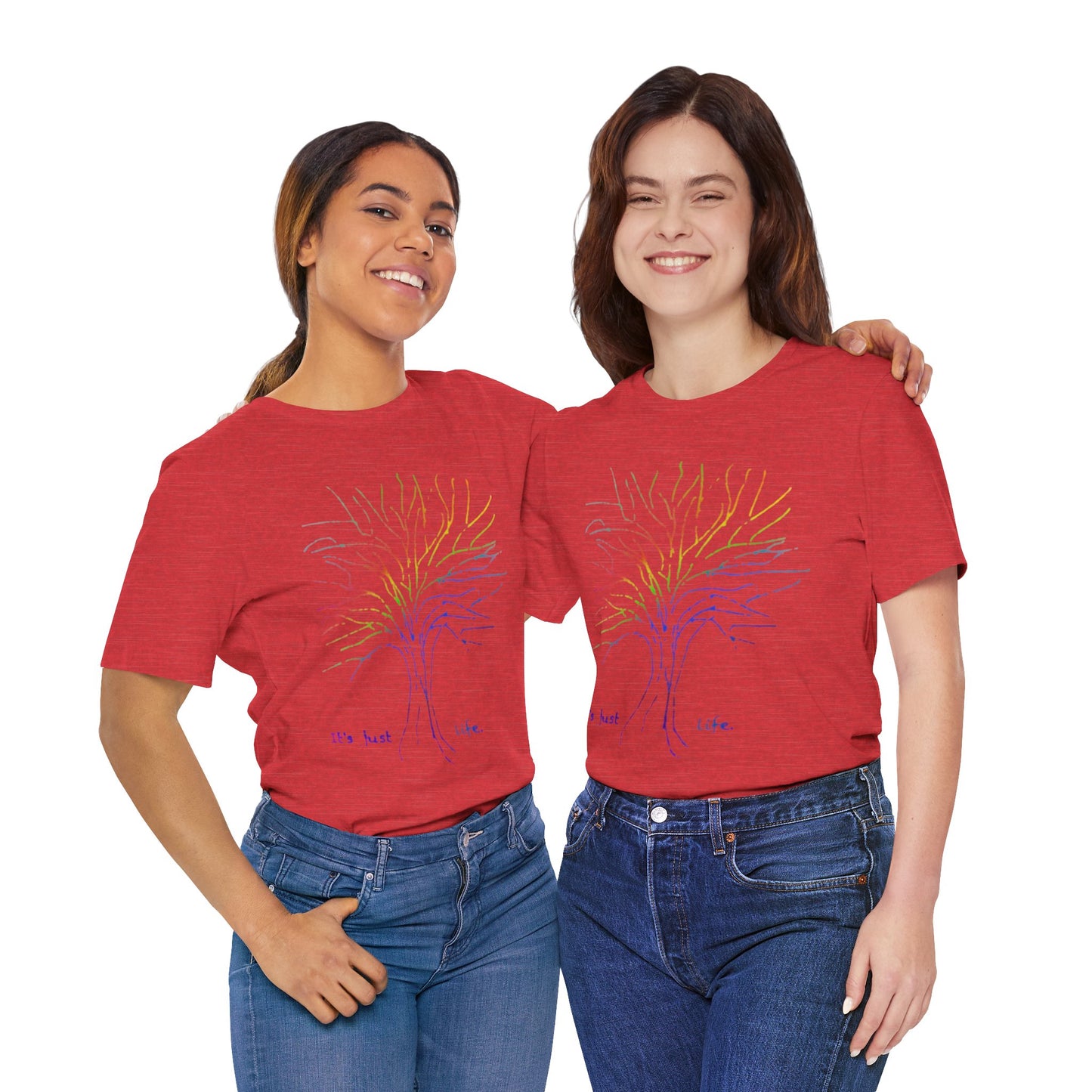 Rainbow Tree Unisex Tee