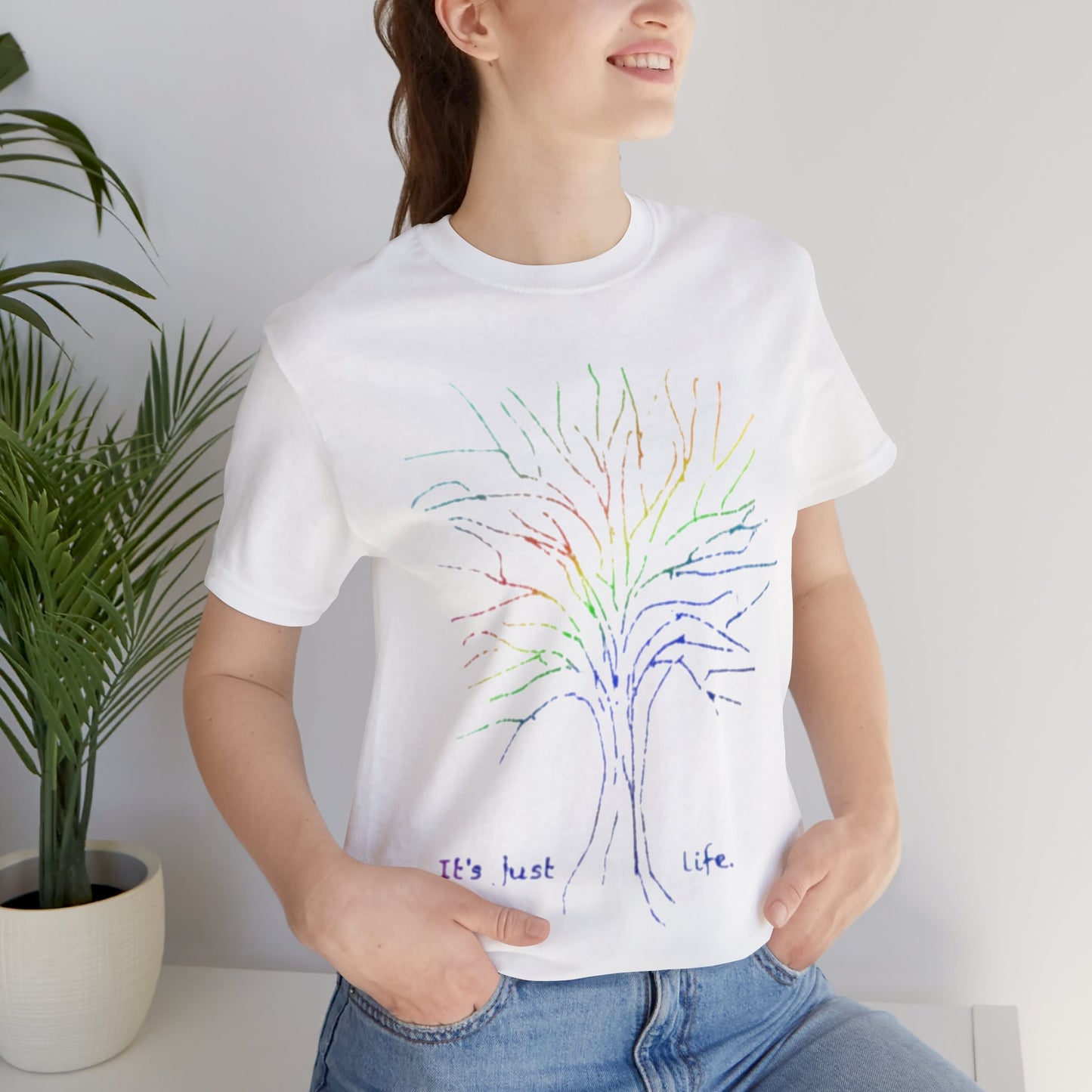 Rainbow Tree Unisex Tee
