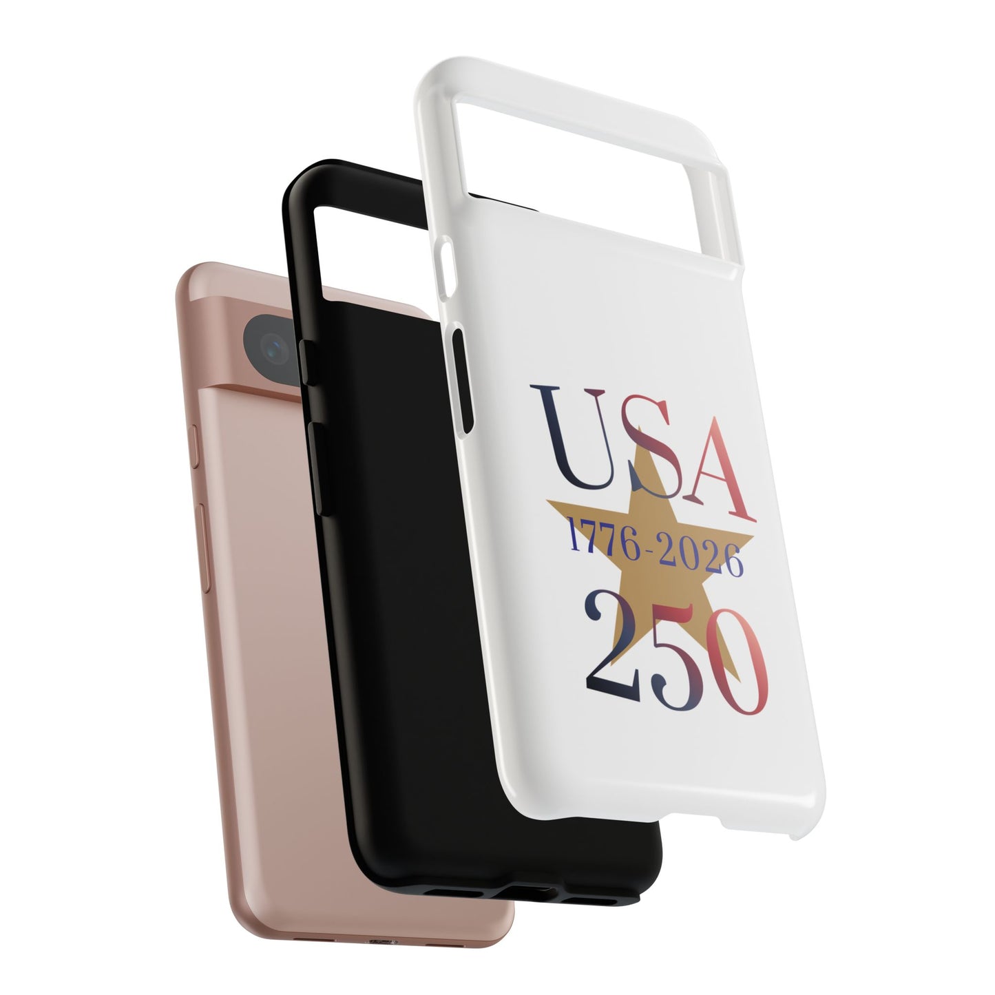 USA 250 Phone Case — 1776–2026 Bicentennial Celebration Protective Case