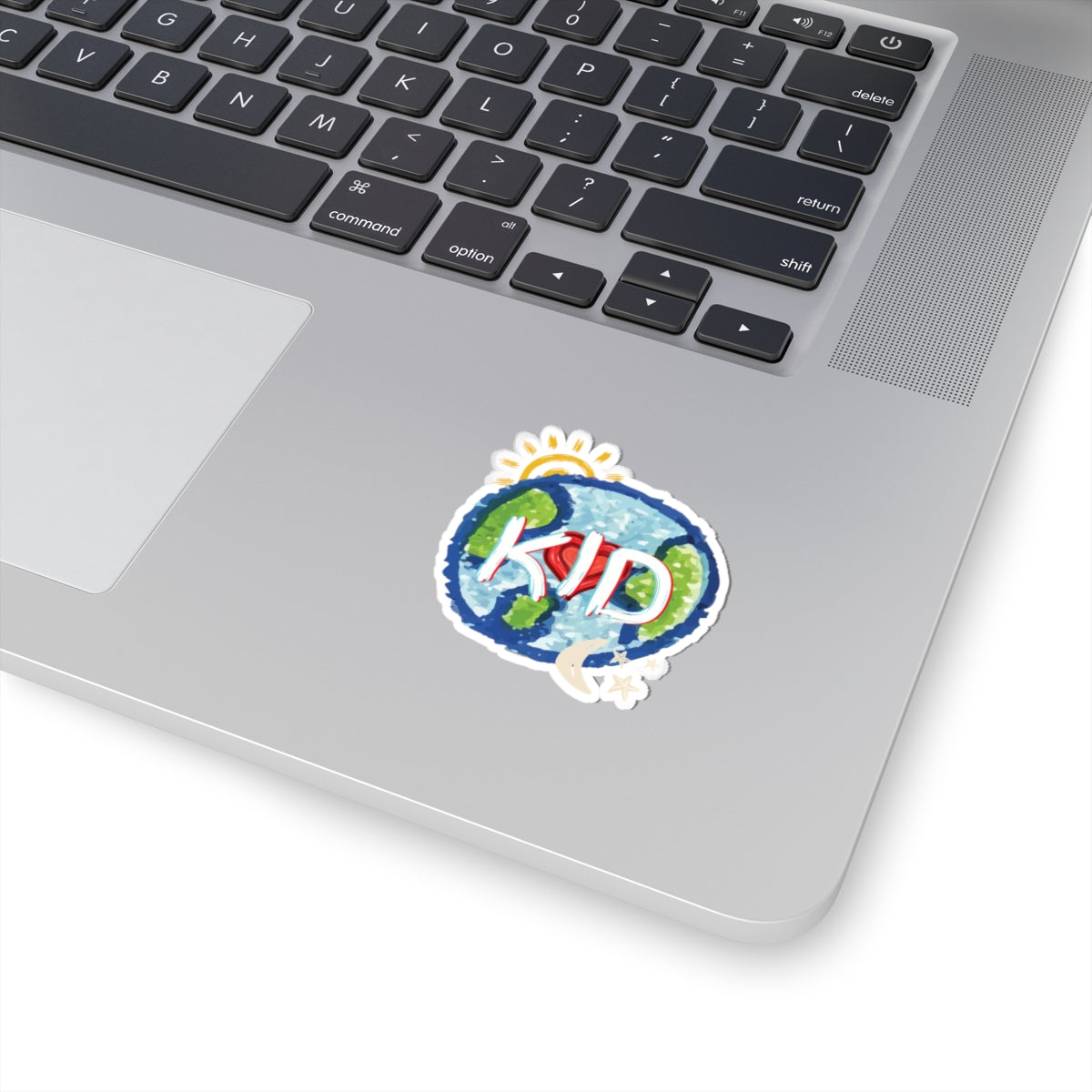 Kid Whole World Sun Moon Stars Heart Kiss-Cut Stickers, Decal, Laptop, Water Bottle, Planner, Scrapbook