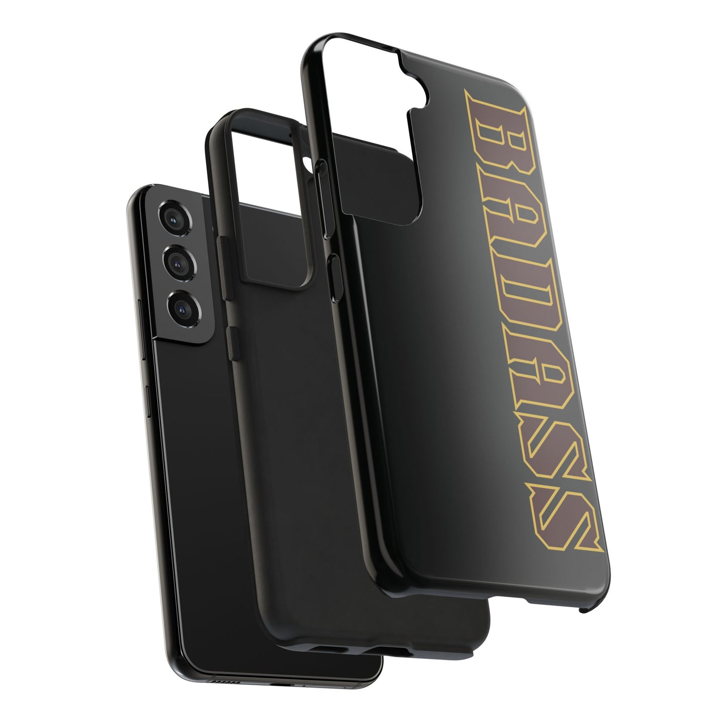 Badass Tough Phone Cases, iPhone & Samsung cases, wireless charging, empowered, strong, snarky, funny, gifts for women, gifts for men