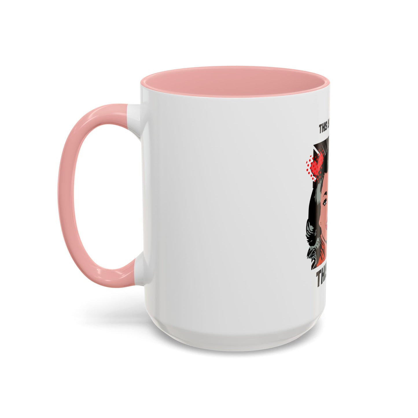This Is Not A Mood Funny Coffee Mug -Gifts For Women, Friends, Ceramic, BPA-Free