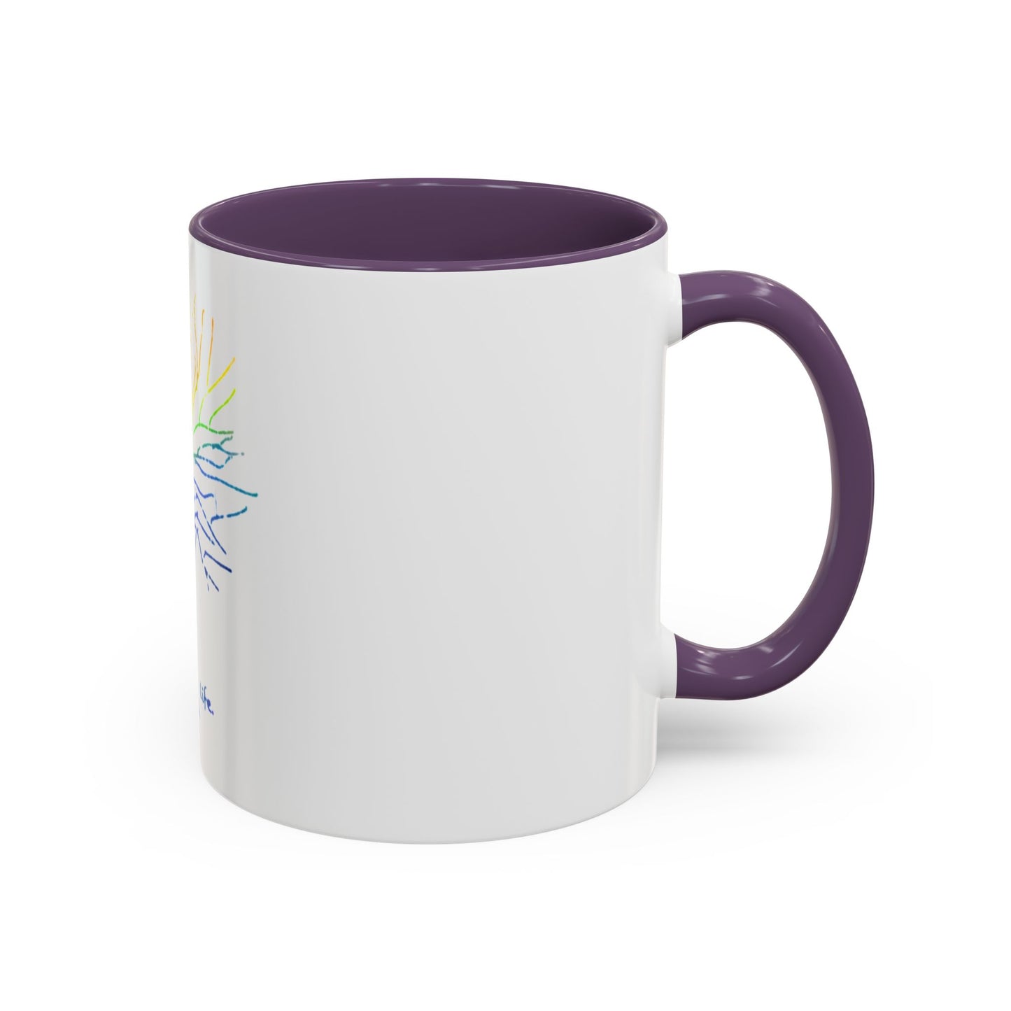 Rainbow Tree Coffee Mug, It’s Just Life