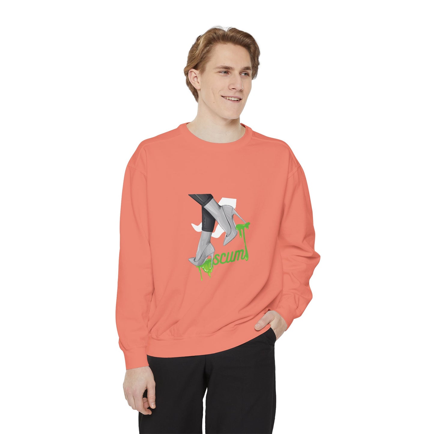 High Heels Dripping Scum Unisex Sweatshirt