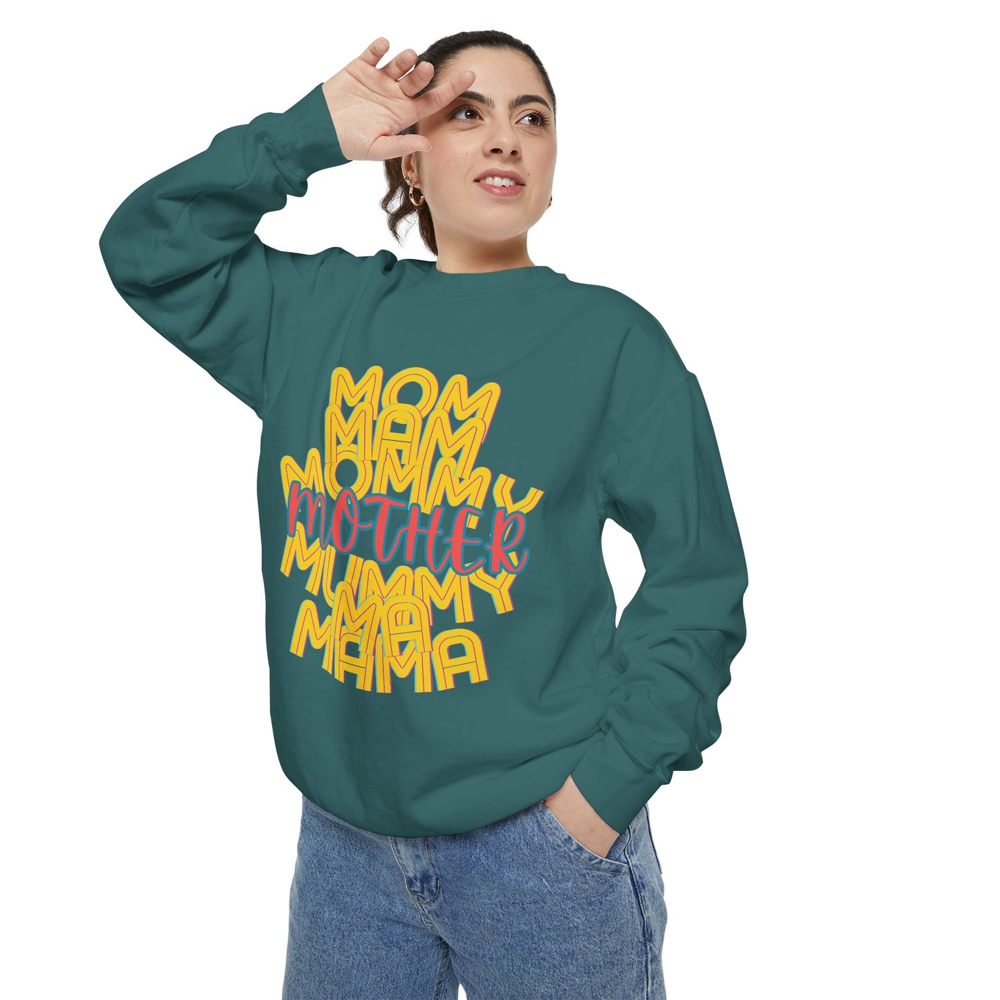 Mother Unisex Sweatshirt - Love Mommy Ma Mam Mama Mummy - Mothers Day Gifts