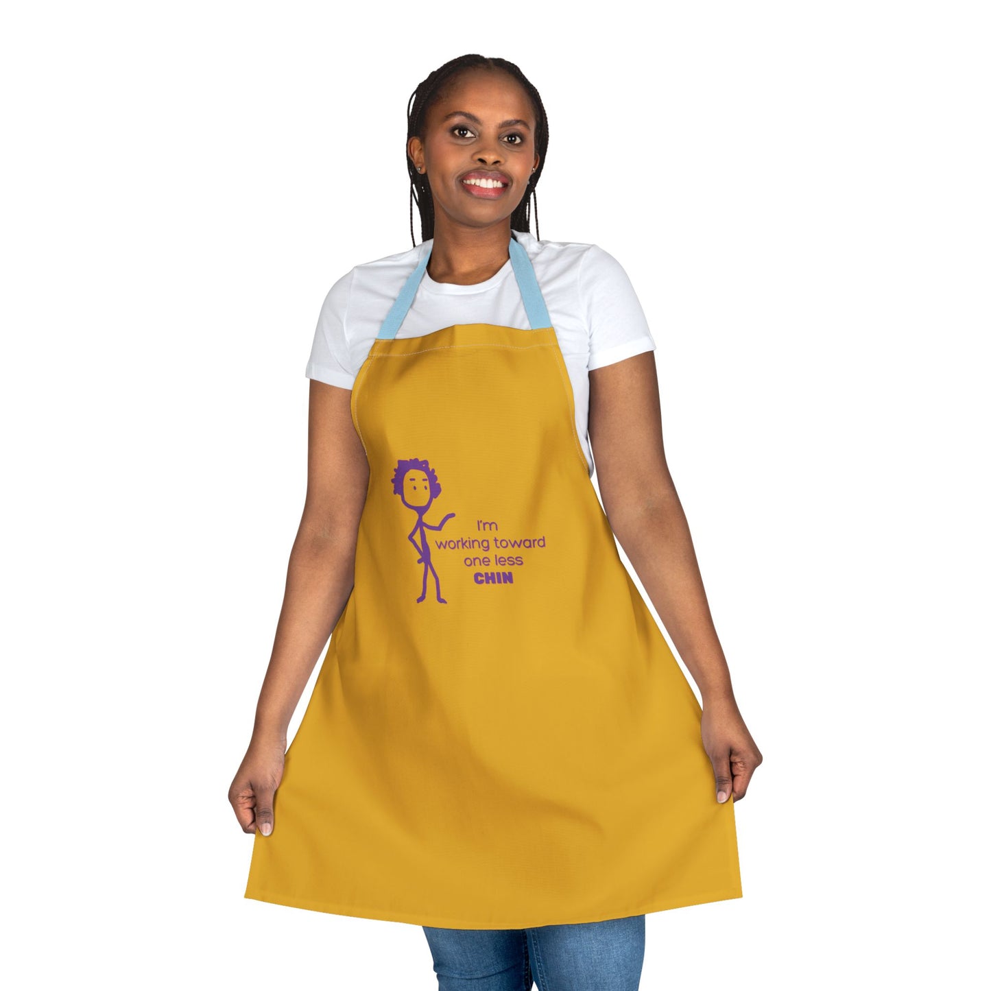 Apron - I’m Working Toward One Less Chin Unisex