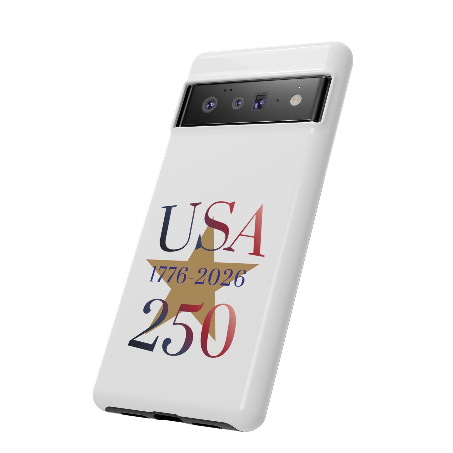 USA 250 Phone Case — 1776–2026 Bicentennial Celebration Protective Case