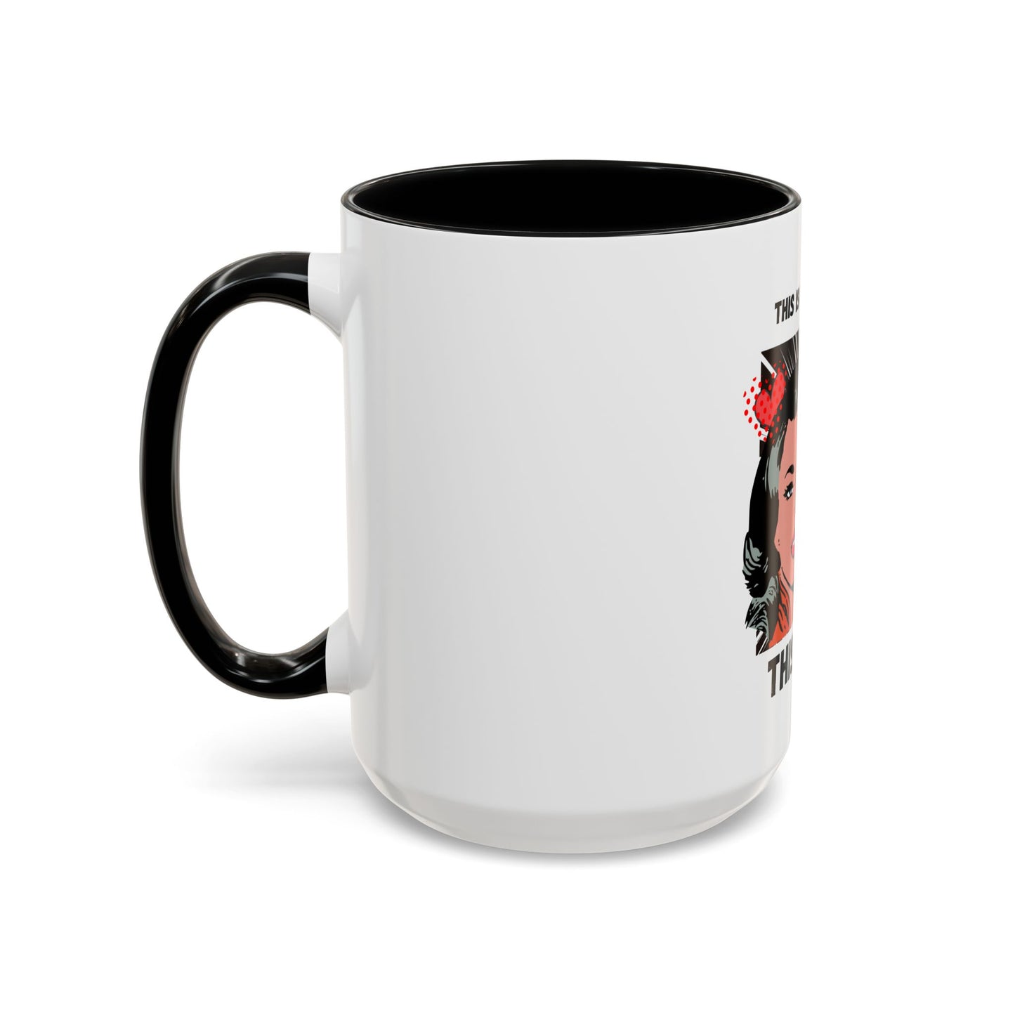 This Is Not A Mood Funny Coffee Mug -Gifts For Women, Friends, Ceramic, BPA-Free