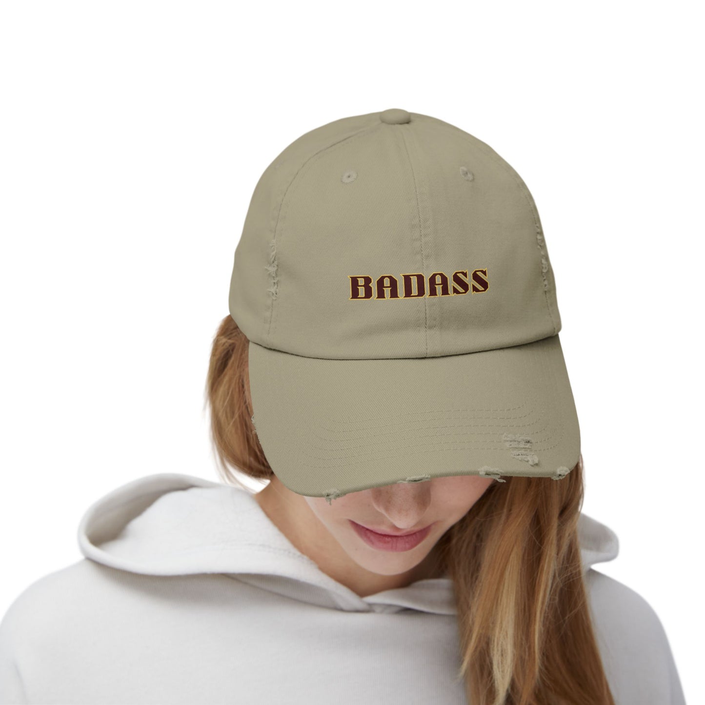 Badass Distressed Cap