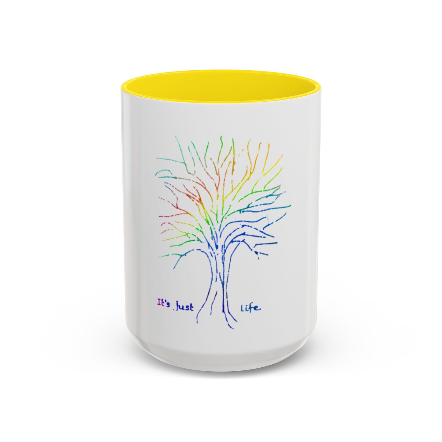 Rainbow Tree Coffee Mug, It’s Just Life