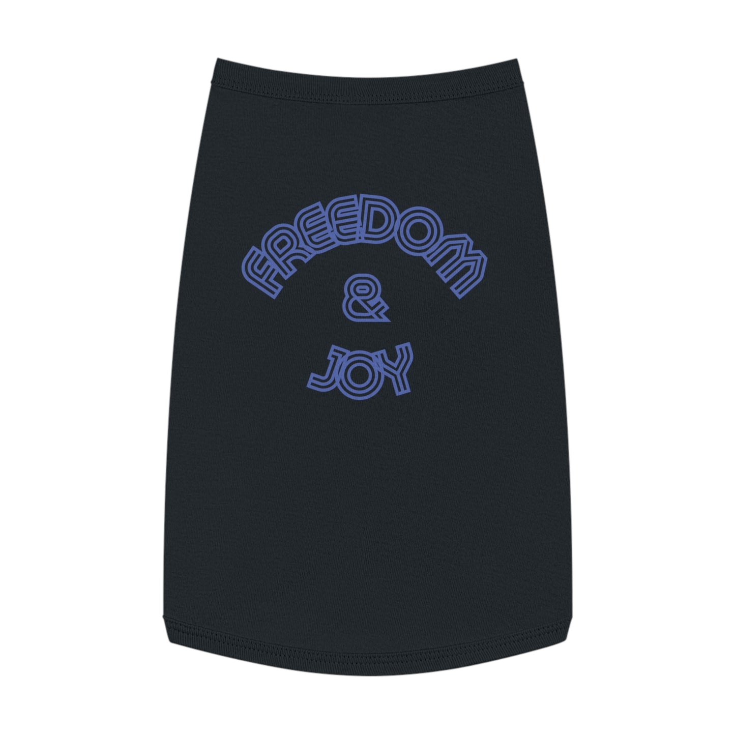 Freedom & Joy Pet Tank Top, love, happy, America, dog clothes, gifts, pet fashions, furry friends, cotton, dog shirts, cat shirts