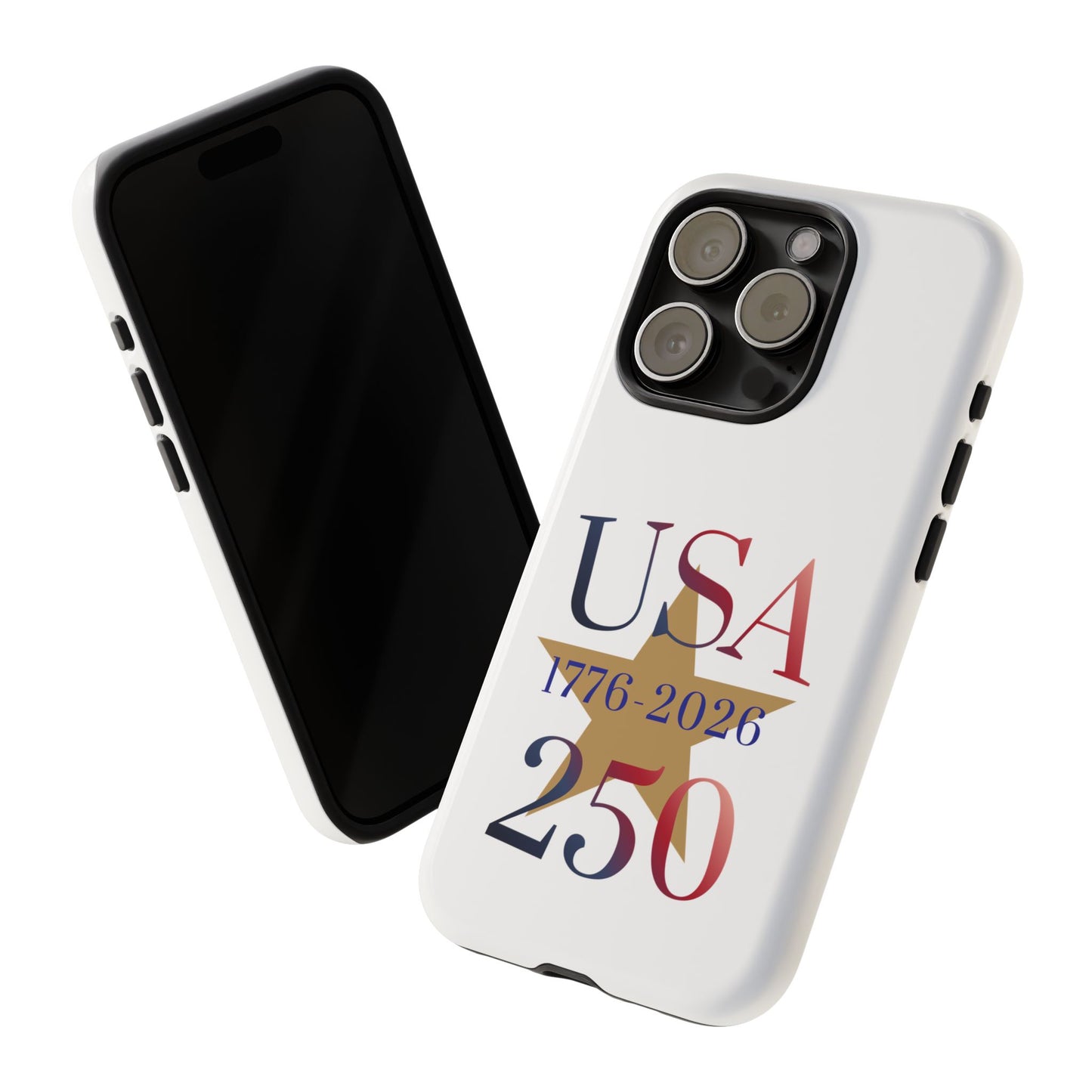 USA 250 Phone Case — 1776–2026 Bicentennial Celebration Protective Case